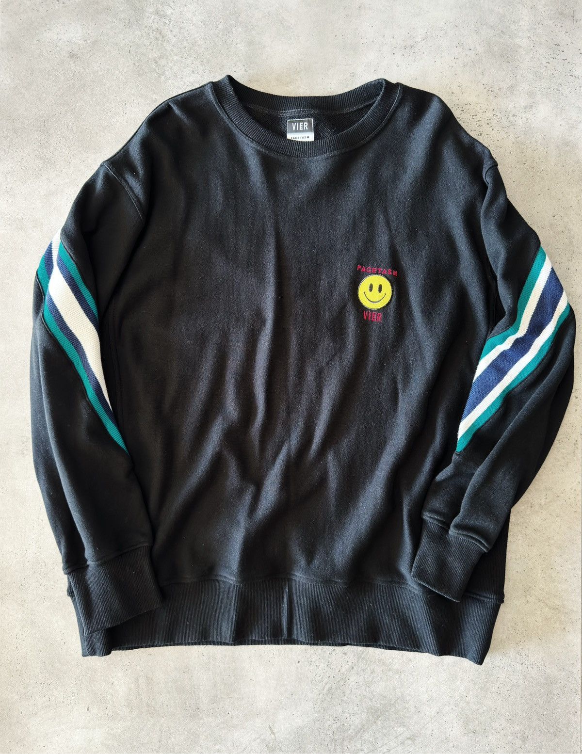 Facetasm Smiley Patch Sweatshirt Size US XXL / EU 58 / 5 - 1 Thumbnail