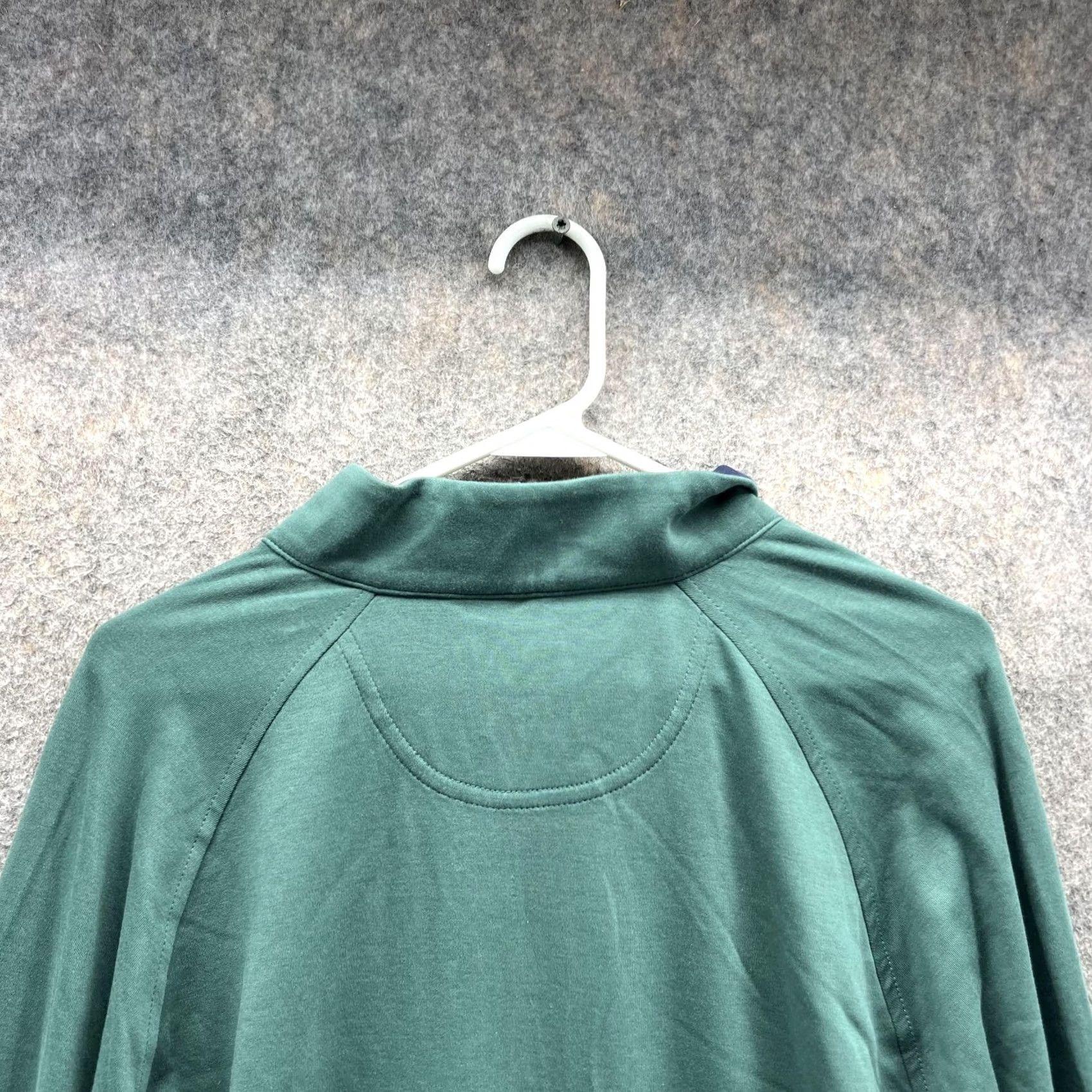 Vintage Greg Norman Sweater Men Large 1/4 Zip Fleece Green Pullover Logo" Size US L / EU 52-54 / 3 - 2 Thumbnail