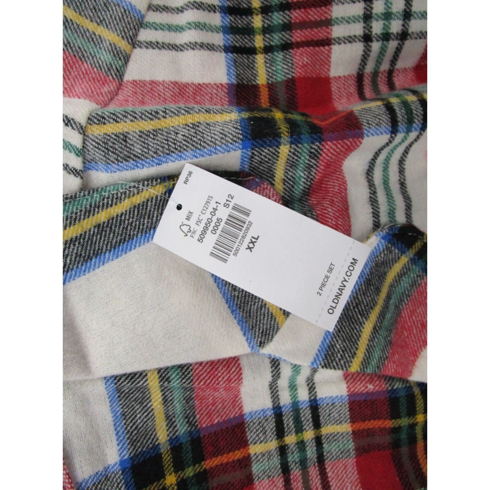 Old Navy VINTAGE Old Navy Plaid Flannel Pajama Set Pants Shirt Women's 2XL NEW Size XXL / US 16-18 / IT 52-54 - 3 Thumbnail