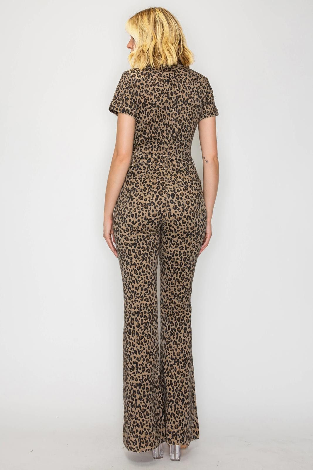 Other Animal Print Stretch Jumpsuit by WFFS Size S / US 4 / IT 40 - 5 Thumbnail