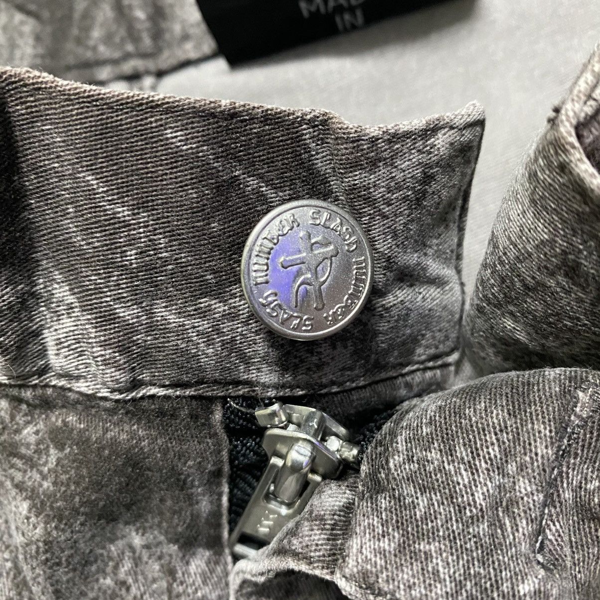 Mari's Rock SLASH NUMBER Bondage Zipper Pants Size US 30 / EU 46 - 21 Thumbnail