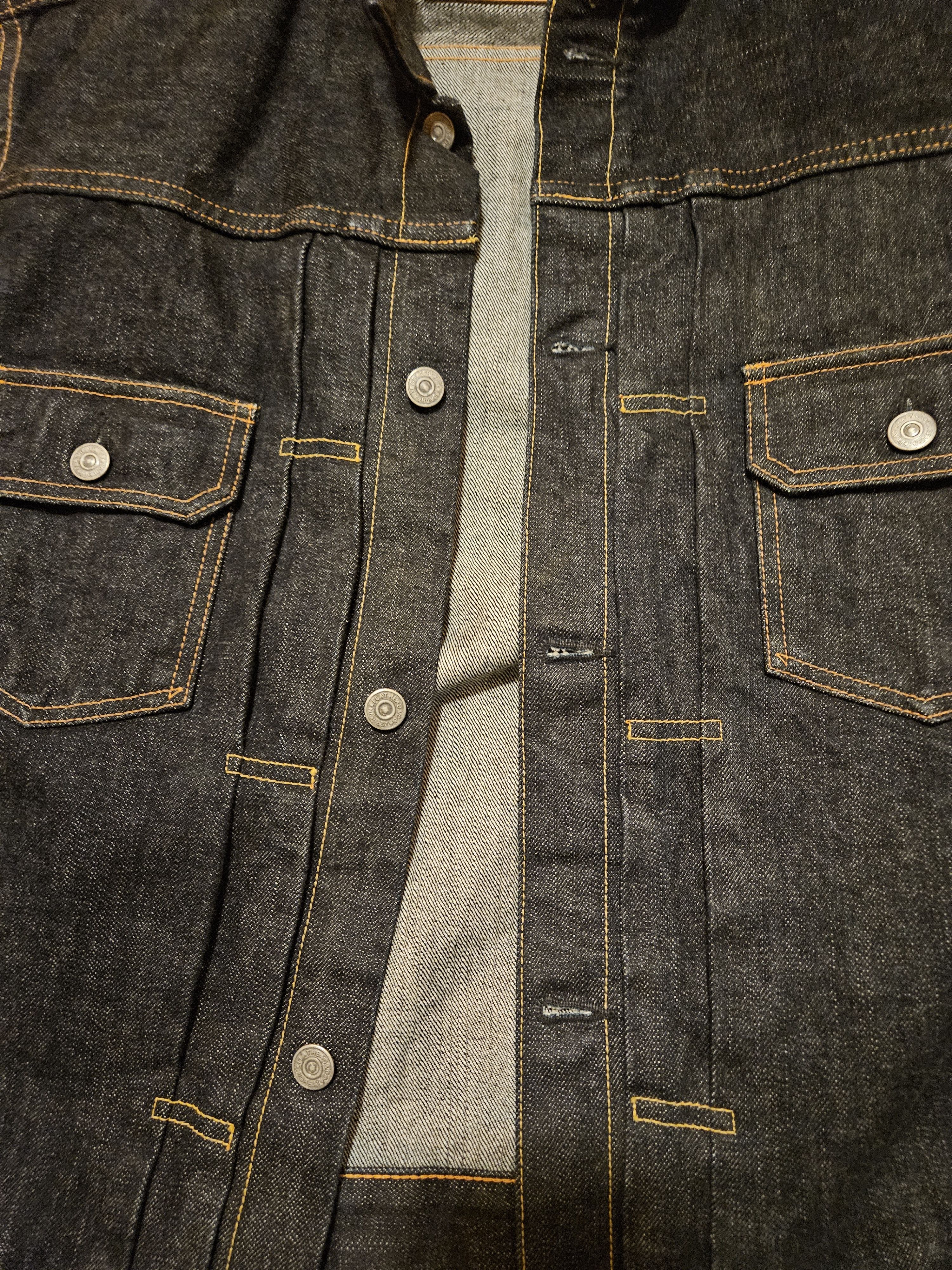 The Flat Head Flat Head FN-OJ-D002 - 14.5oz 50's Type II Denim Jacket Size US XXL / EU 58 / 5 - 6 Thumbnail