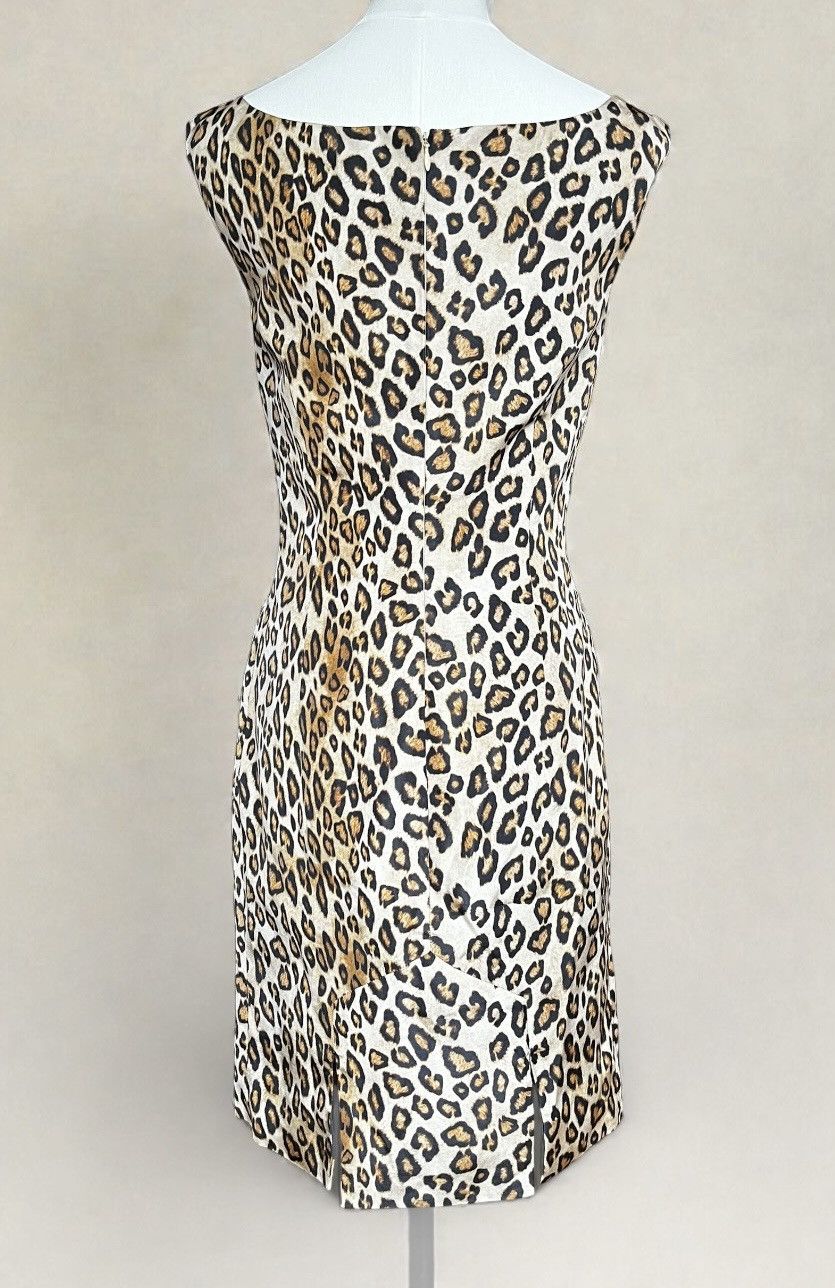 Alexander McQueen Alexander McQueen A/W 2005- Silk Leopard Dress Size S / US 4 / IT 40 - 6 Thumbnail