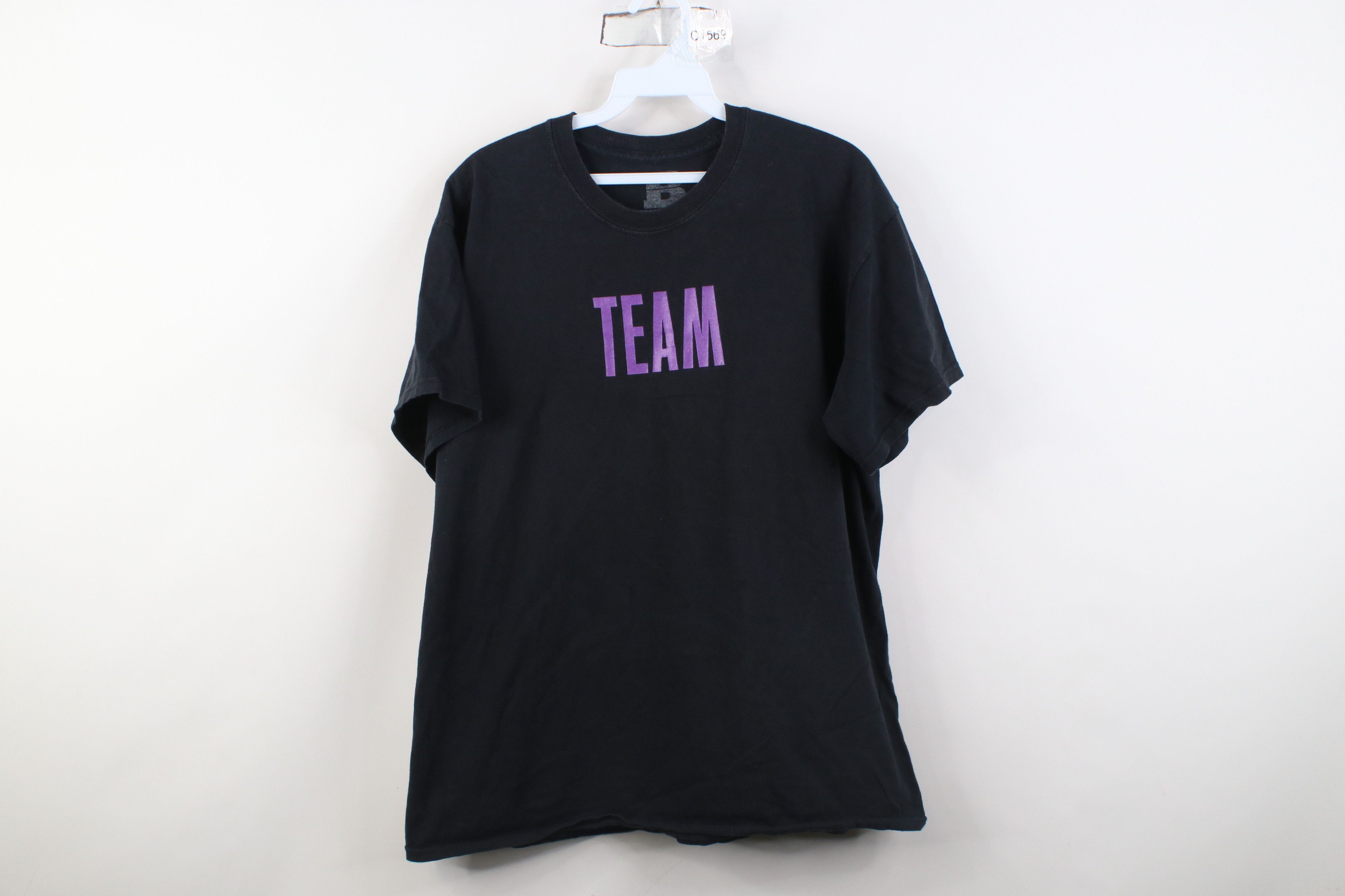 Vintage Team Bieber 2017 Stadium Tour Justin Bieber Band T-Shirt Size L / US 10 / IT 46 - 1 Thumbnail