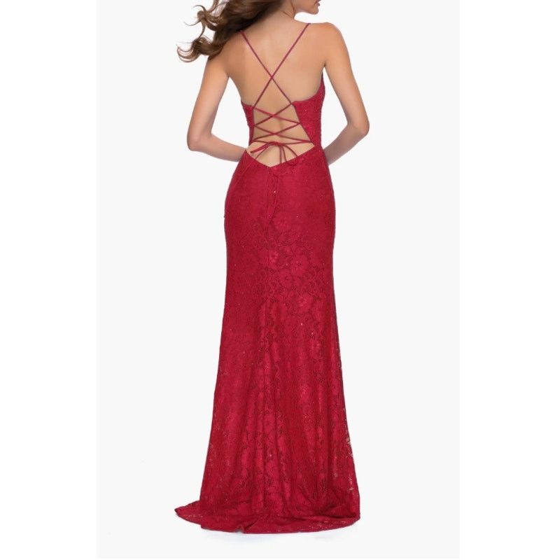 purple lace formal dress 2023 Lavender One Shoulder Appliques Lace Prom Dress – Sassymyprom main image 0