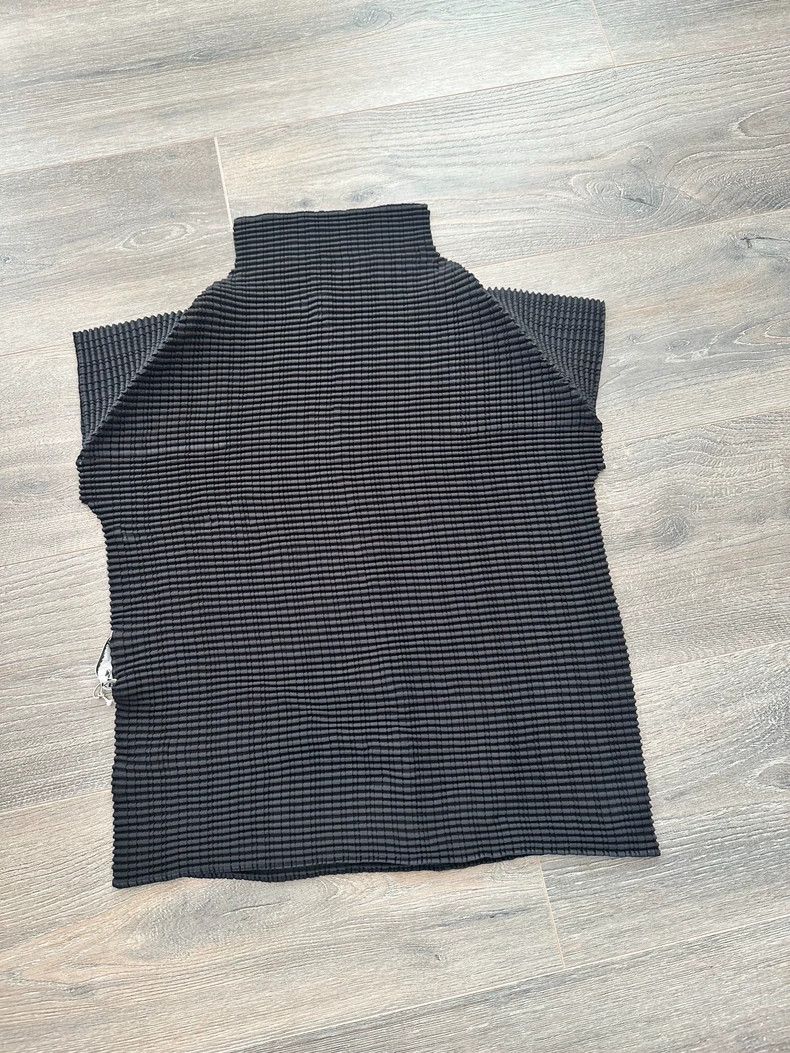 Issey Miyake Issey Miyake size:2 Black bubble coat with high neck and s Size US XXS / EU 40 - 5 Thumbnail