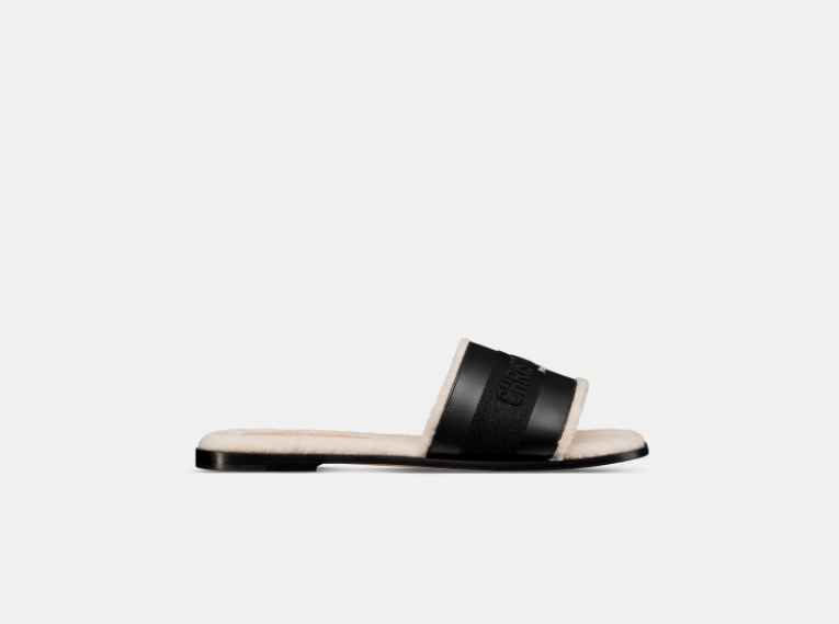 Dior o1w1db10426 KCO163 Dway Slides in Black Size US 6 / IT 36 - 1 Thumbnail