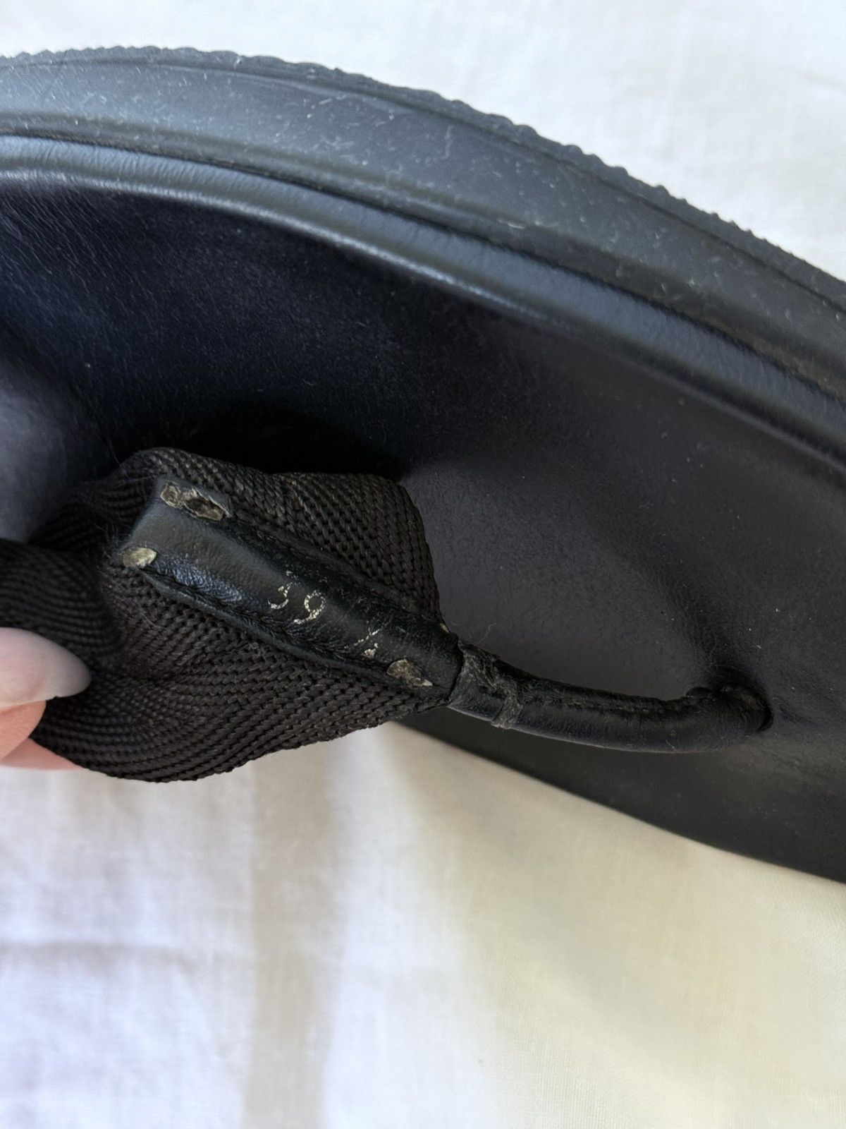 Prada Prada Black Flip Flops Thongs Sandals Size US 8.5 / IT 38.5 - 4 Thumbnail