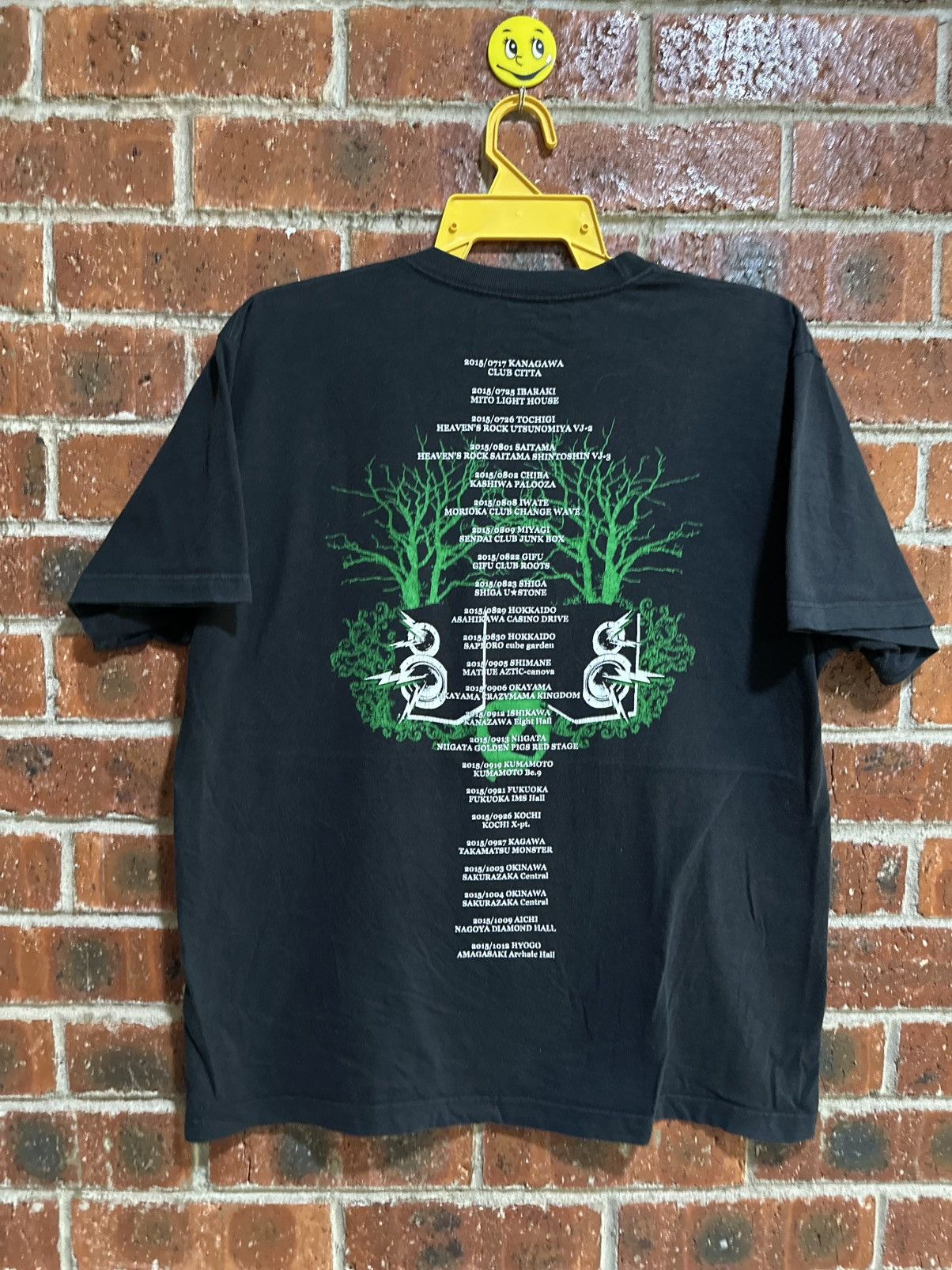 Band Tees × Japanese Brand Gero Live Tour 2015 Faded Tee Size US L / EU 52-54 / 3 - 5 Thumbnail