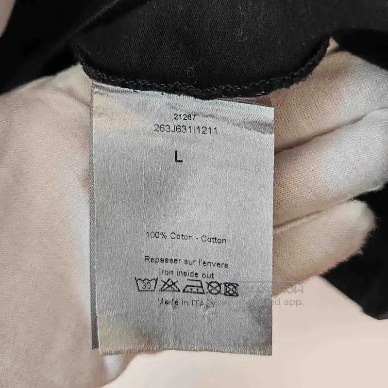 Dior Dior Black Cotton Men's T-Shirt . Size US L / EU 52-54 / 3 - 4 Thumbnail
