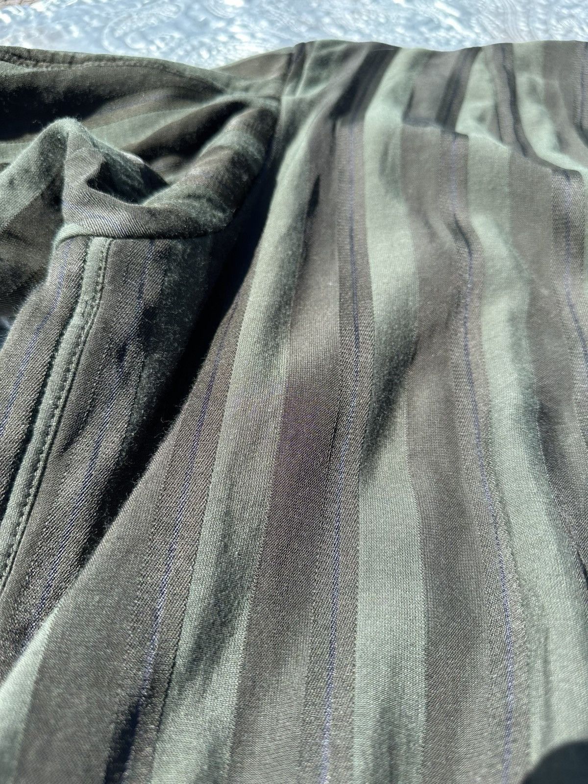 Haider Ackermann Haider Ackermann Green Stripe Bomber Jacket Size US M / EU 48-50 / 2 - 3 Thumbnail