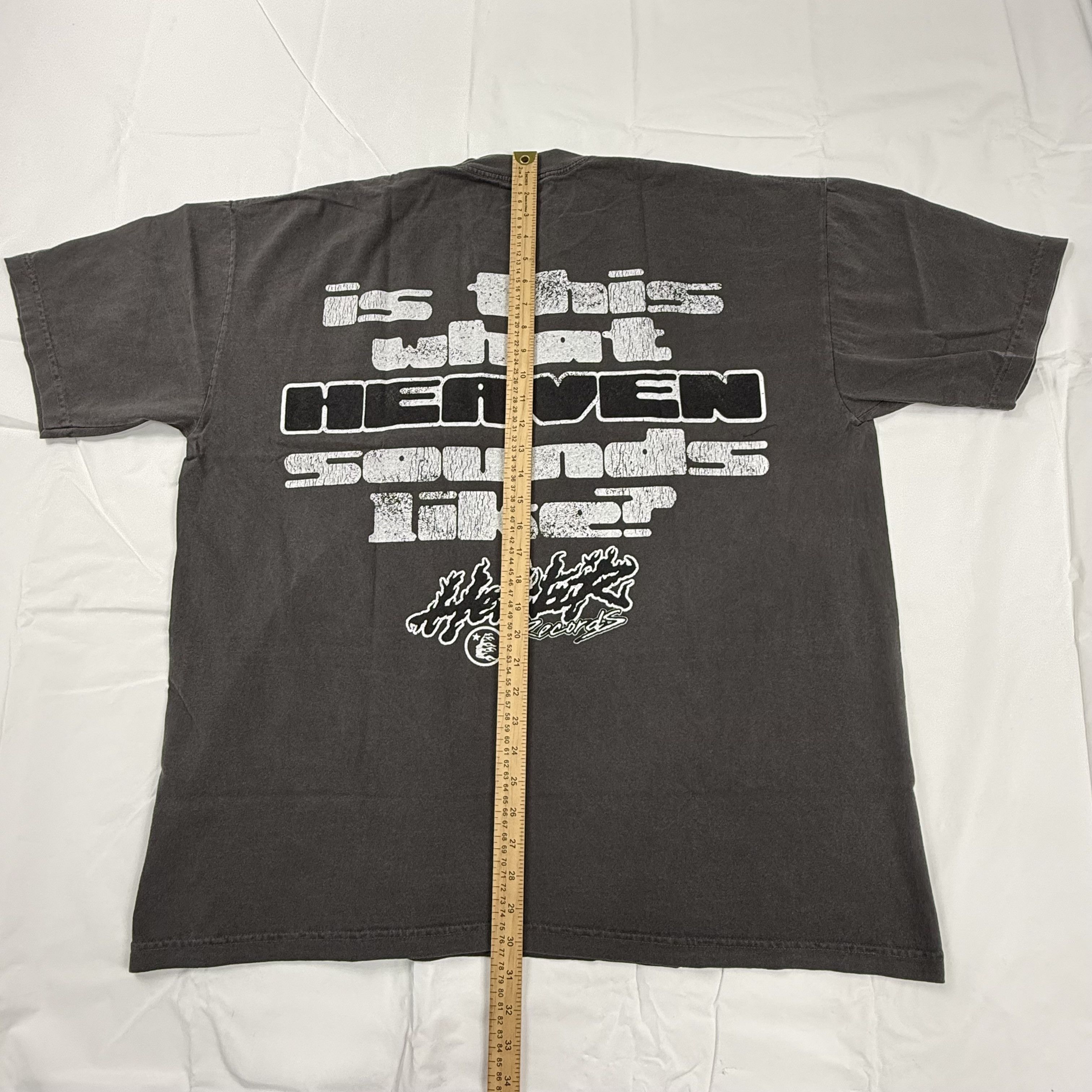 HELLSTAR Hellstar Overseas Fall 2023 Exclusive Washed Black Tee Size US XXL / EU 58 / 5 - 4 Thumbnail