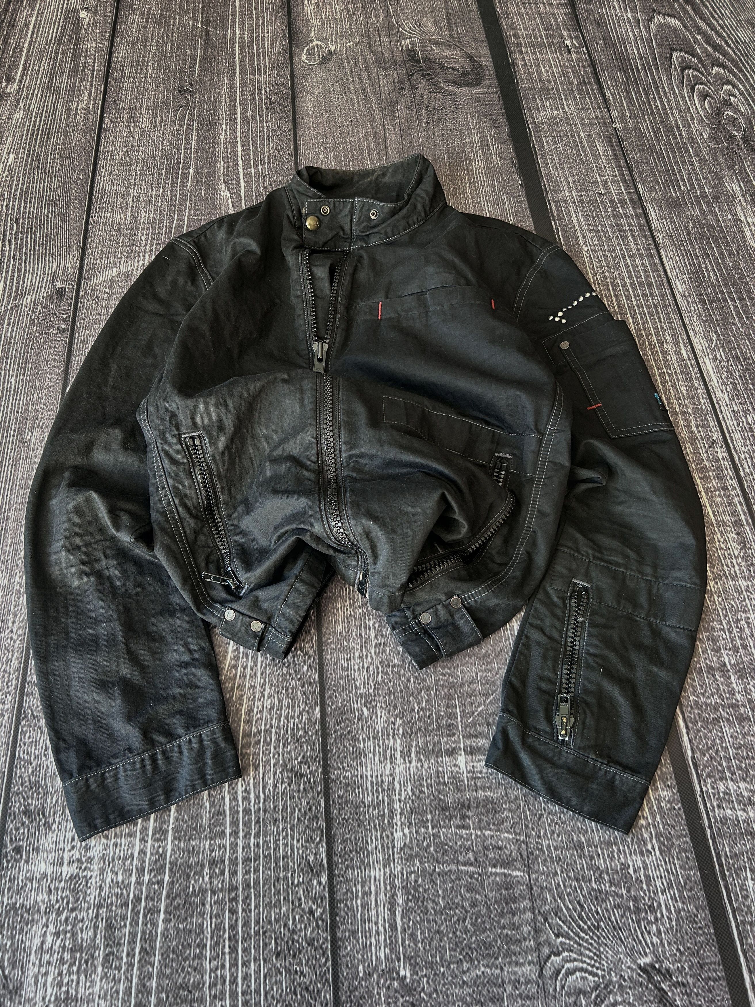 Yohji Yamamoto Y's for men YOHJI YAMAMOTO - 4BS Wrinkled Gabardine Jacket |  Grailed