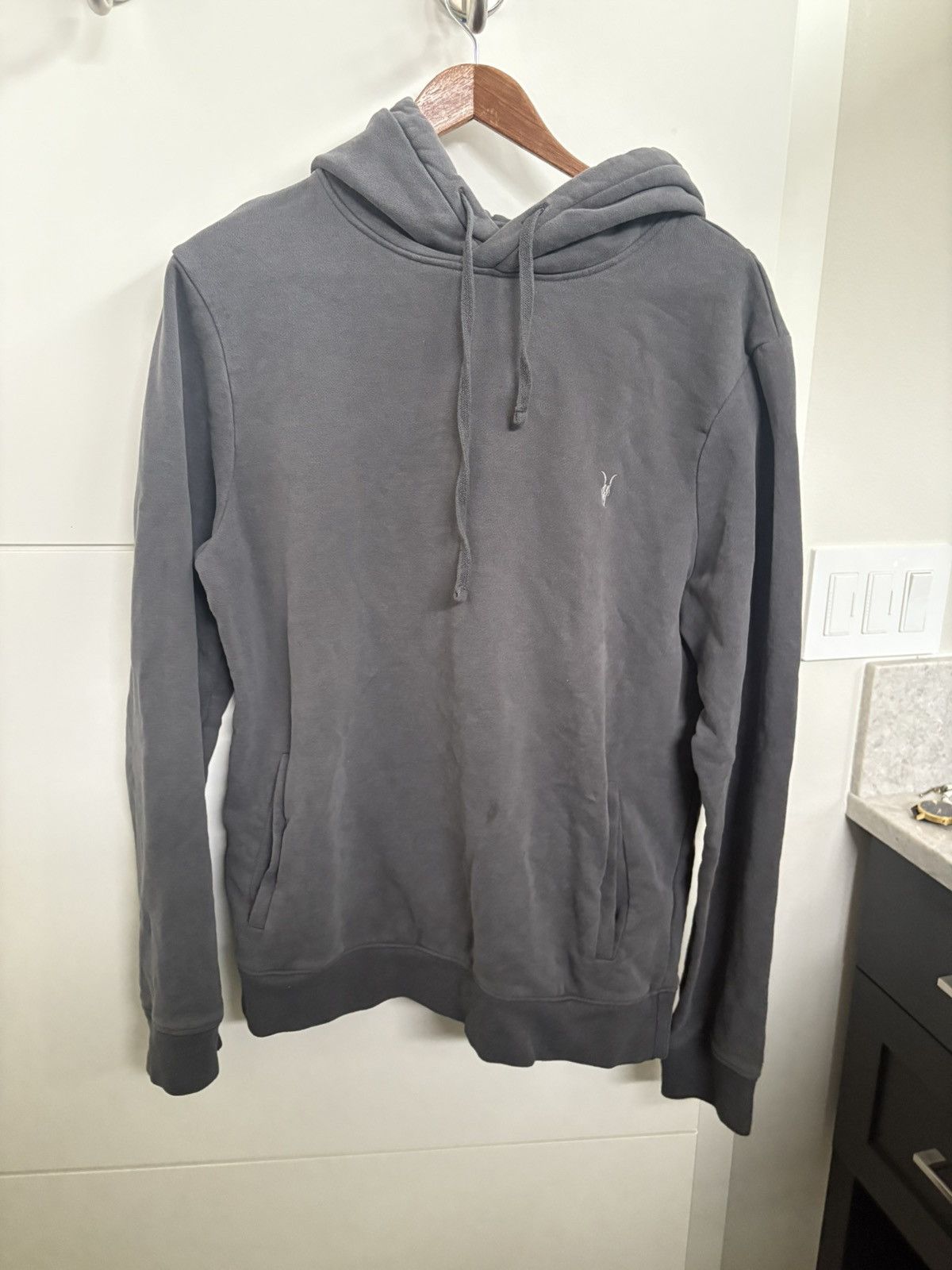 Allsaints Allsaints Blue Grey Hoodie Size US M / EU 48-50 / 2 - 1 Thumbnail