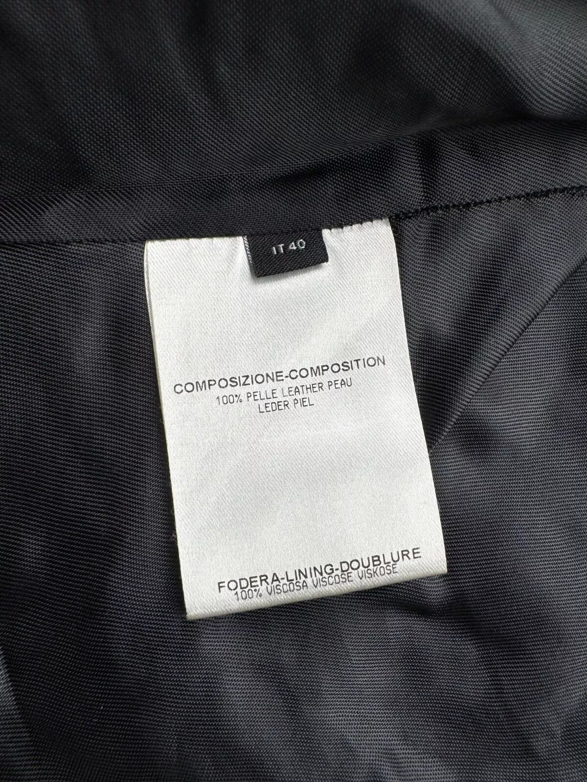 Alexander McQueen Alexander McQueen Leather Jacket (V51) Size S / US 4 / IT 40 - 6 Thumbnail