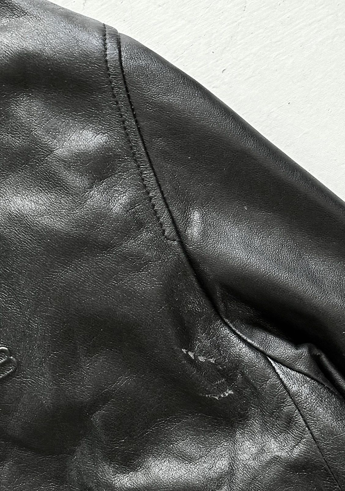 Balenciaga Balenciaga 1997 Vintage Leather Jacket Size US L / EU 52-54 / 3 - 5 Thumbnail