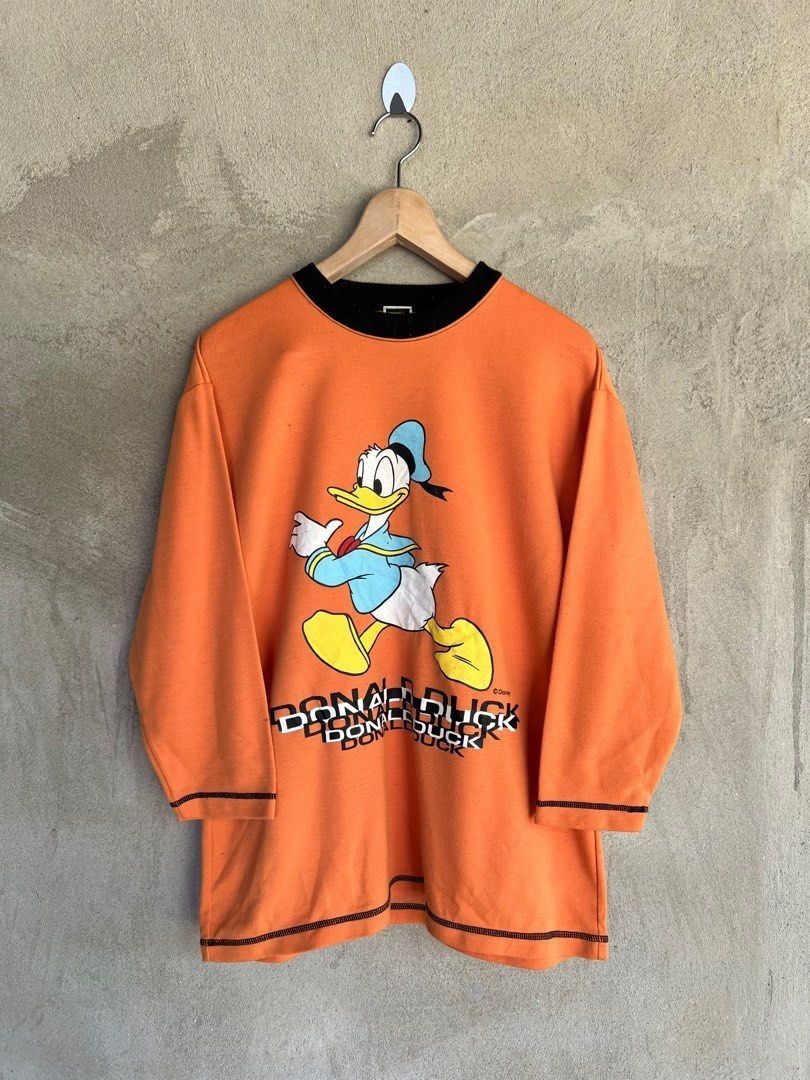 Vintage Vintage Donald Duck Cartoon Sweatshirt Size US M / EU 48-50 / 2 - 2 Thumbnail