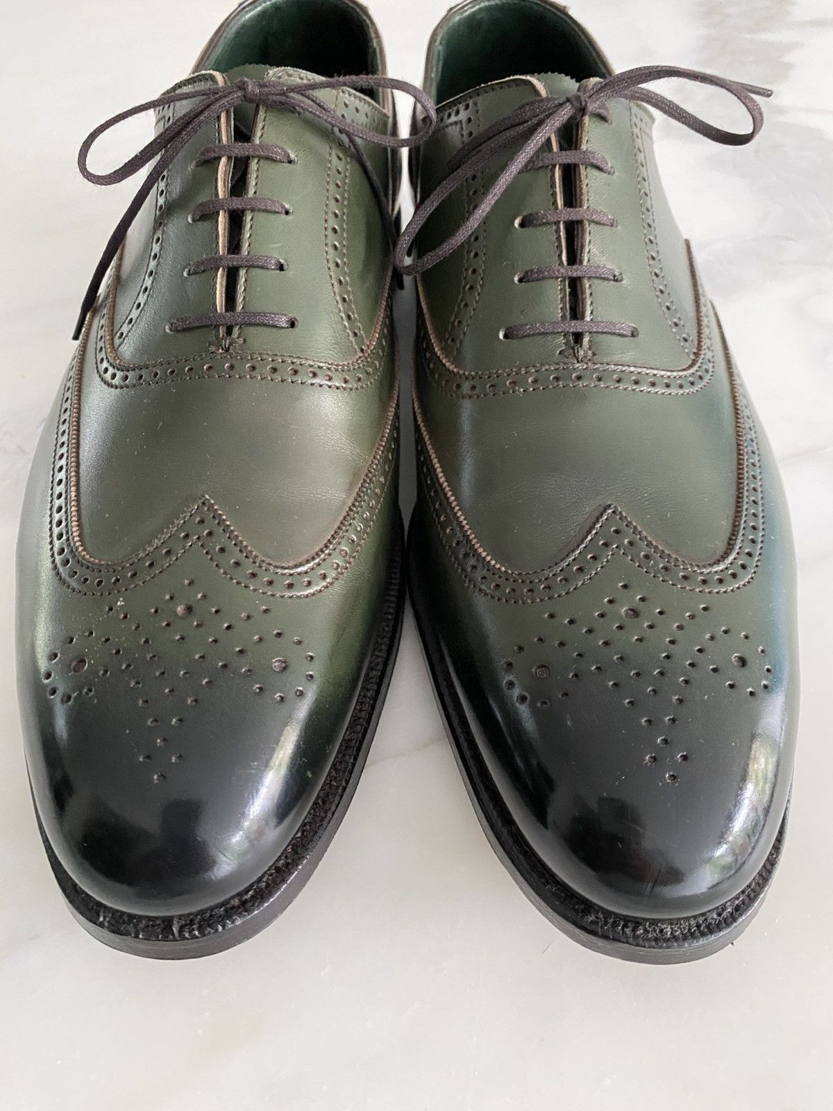 Crockett & Jones Crockett & Jones Atherston Handgrade Collection Oxford UK8.5 Size US 9.5 / EU 42-43 - 6 Thumbnail