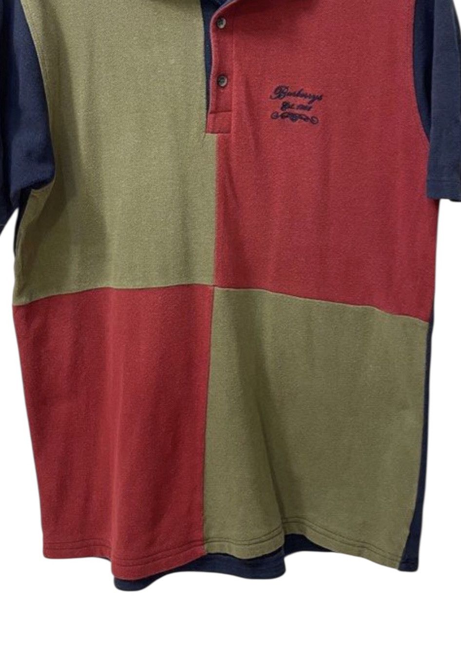 Burberry Rare Vintage Burberrys Colour Block Polo Tshirt Size US M / EU 48-50 / 2 - 3 Thumbnail
