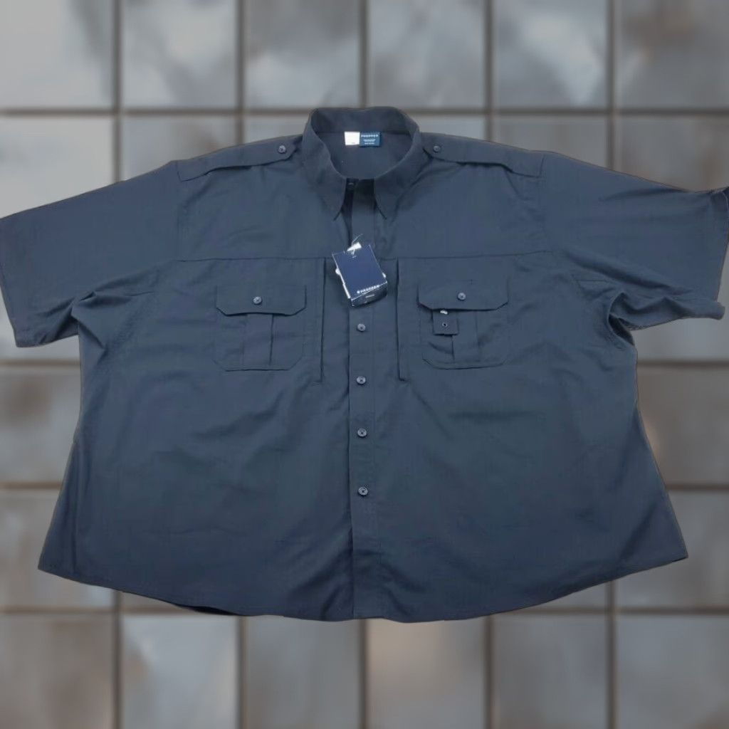 Propper Propper Tactical Shirt Mens 5XL Short Shirt Navy Teflon Fabric Military Work Size US XXL / EU 58 / 5 - 1 Thumbnail