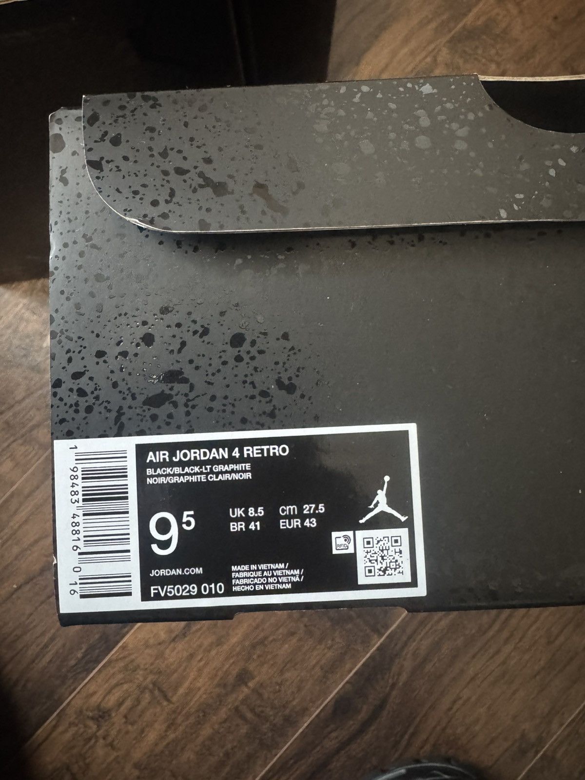 Nike 2025 Black Cat Jordan 4 Size US 9.5 / EU 42-43 - 4 Thumbnail