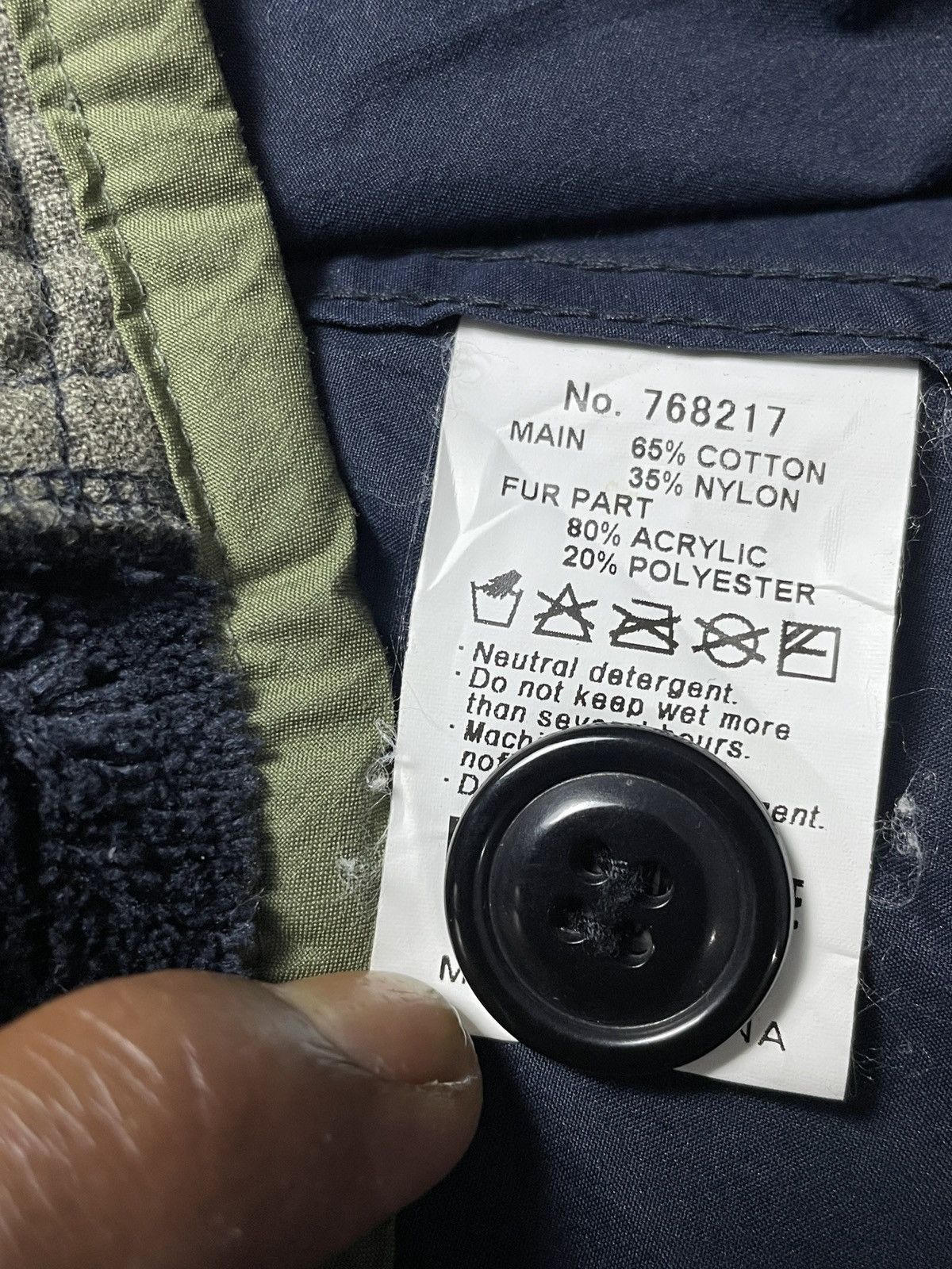 14th Addiction 2000’s Denim & Dungaree - Apocalypse Parka Fur Jacket Size US M / EU 48-50 / 2 - 23 Thumbnail