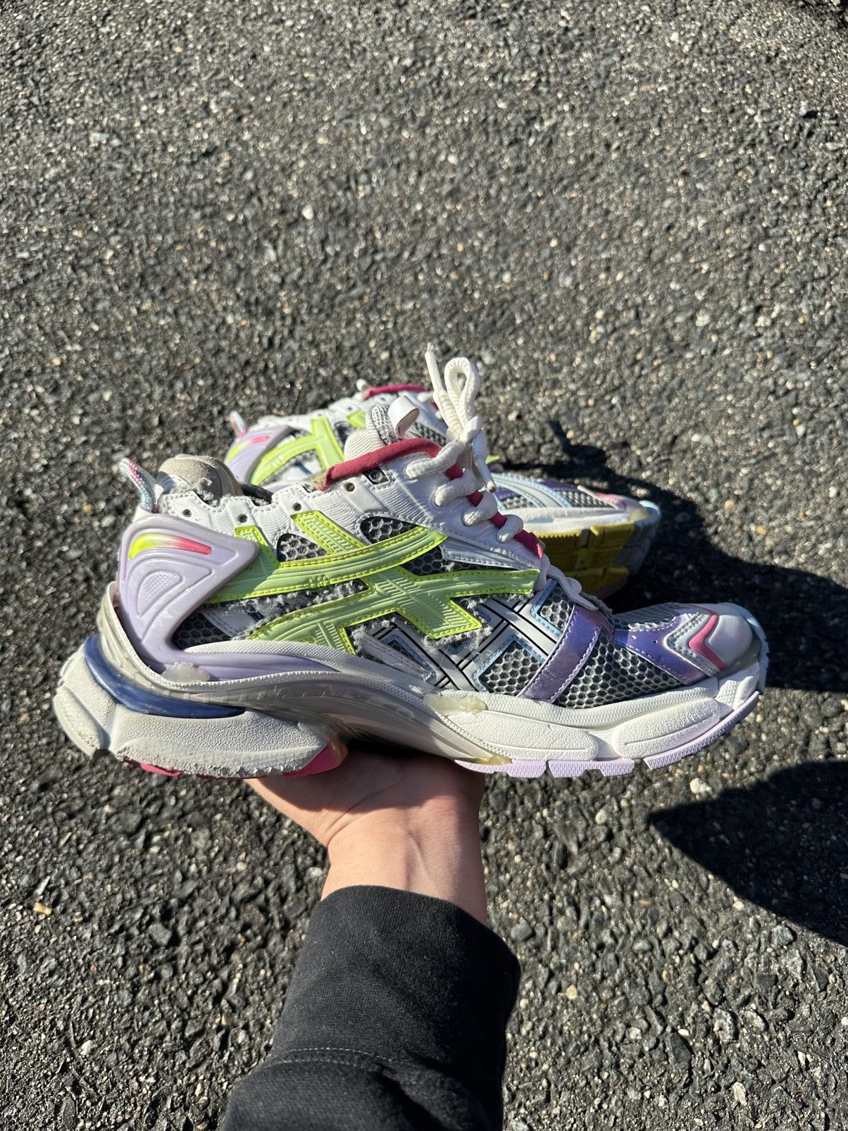 Balenciaga Balenciaga Runner White/Pink Size US 10 / EU 43 - 10 Thumbnail