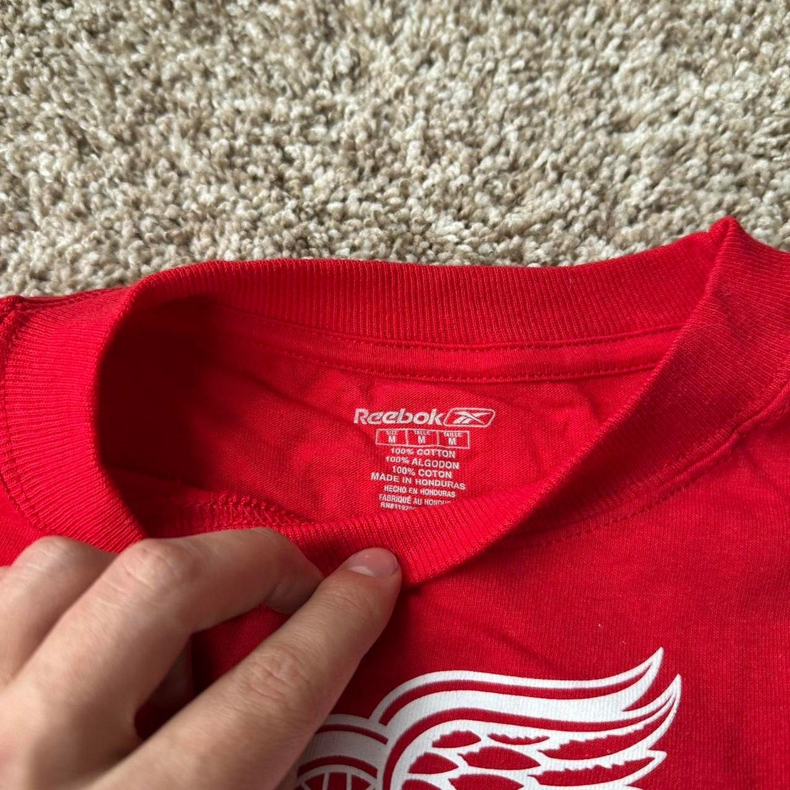 Reebok × Vintage Vintage 2010s classic reebok detroit shirt Size US M / EU 48-50 / 2 - 4 Thumbnail