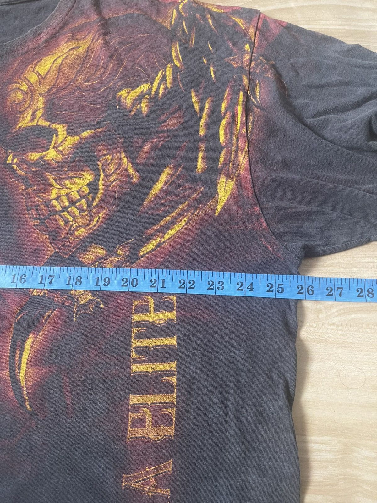 Vintage MMA Elite Skull Grim Reaper Bats AOP Shirt Size XL Size US XL / EU 56 / 4 - 3 Thumbnail