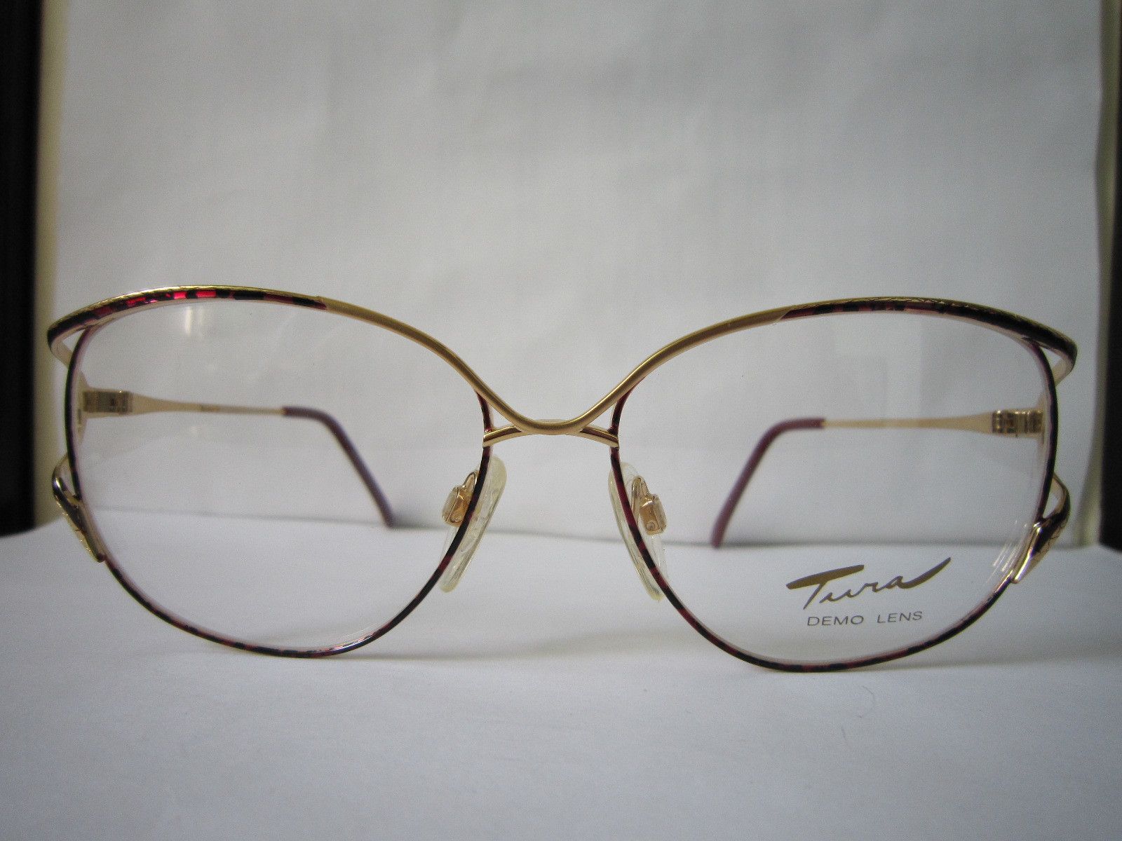 Vintage Vintage 80s TURA Mod 405 Red Woman Eyeglasses Size ONE SIZE - 1 Thumbnail