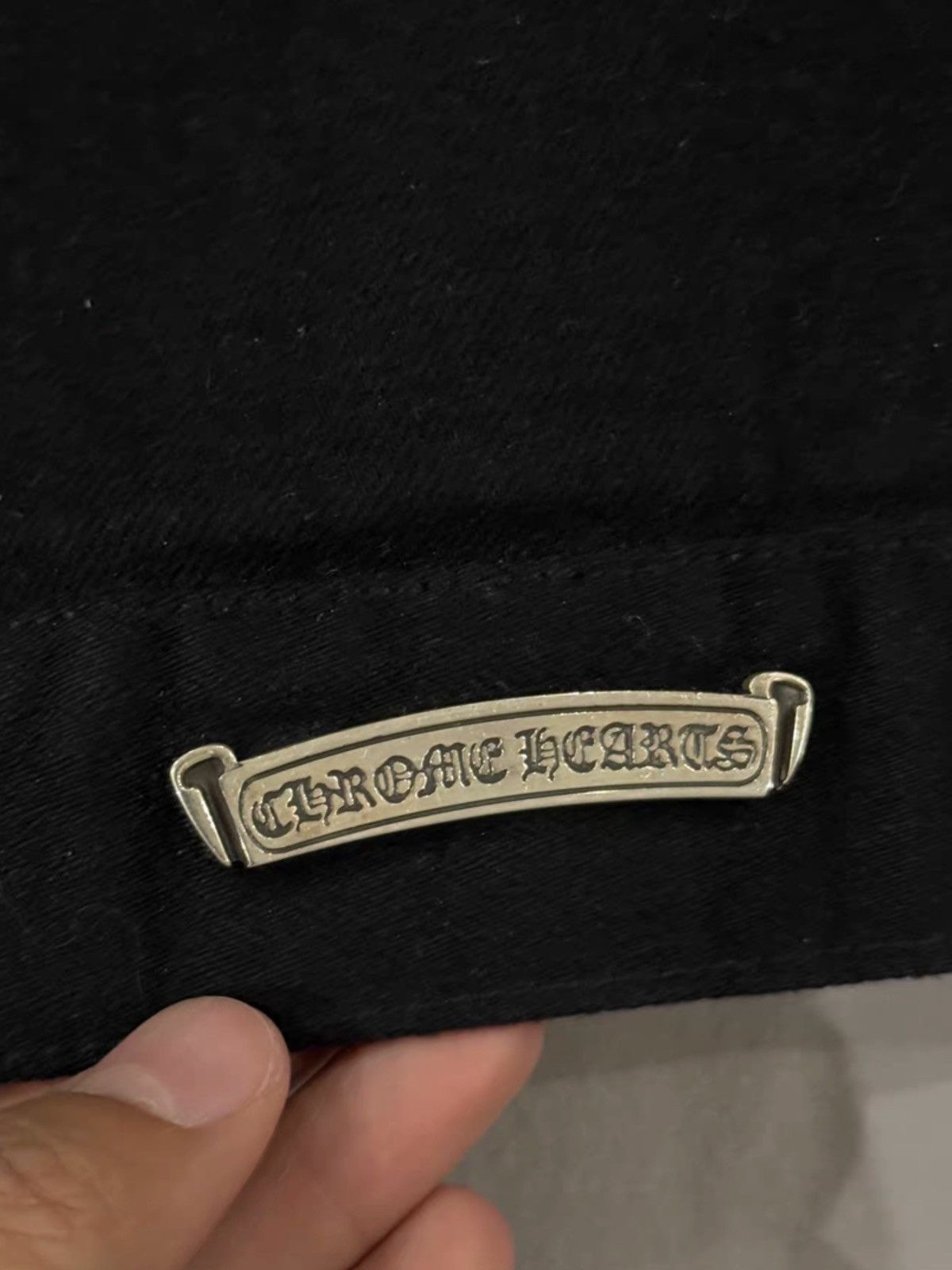 Chrome Hearts Chrome hearts leather patch denim jacket Size US M / EU 48-50 / 2 - 4 Thumbnail