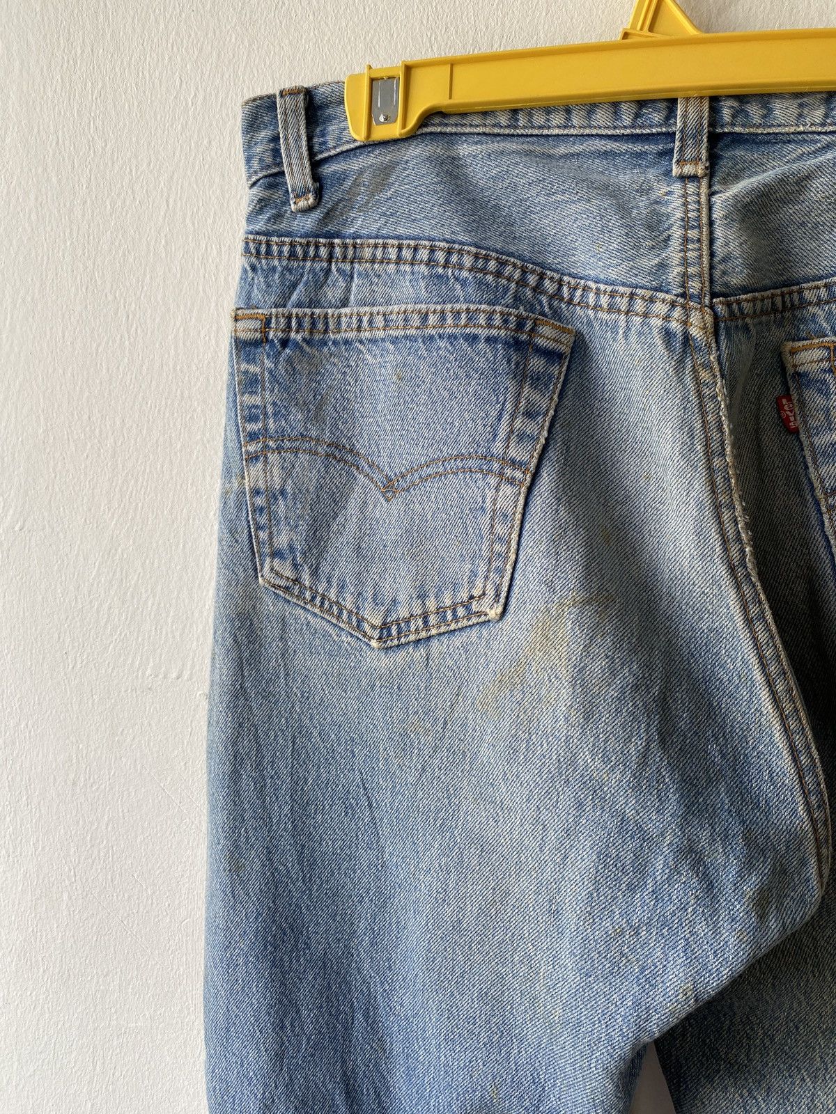 Levi's Vintage 90s Levi’s 501 Rusty Denim Size US 31 - 14 Thumbnail