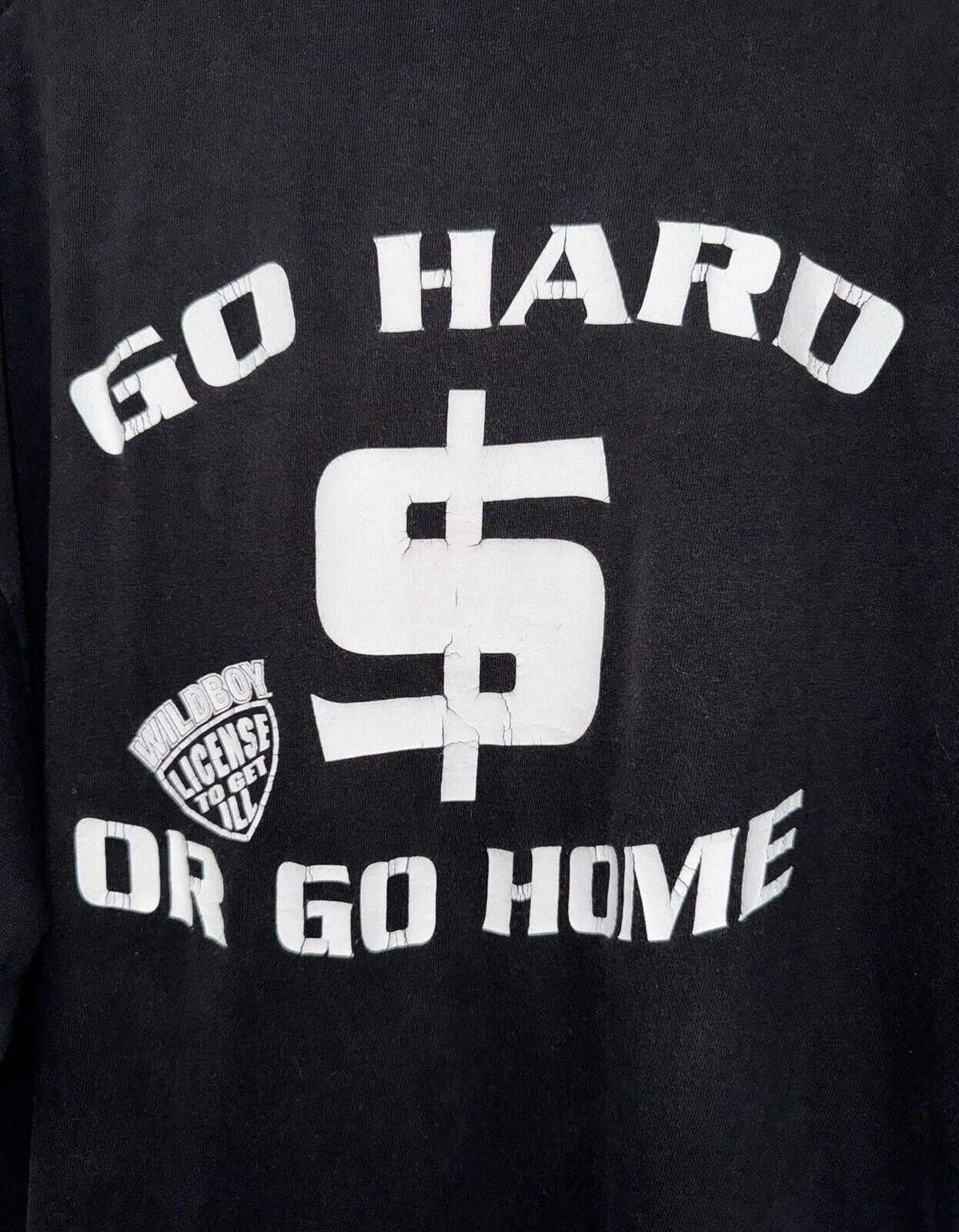 Designer Vintage Y2K Paper Chase Go Hard Or Go Home Hip Hop Shirt 6XL Size US XXL / EU 58 / 5 - 3 Thumbnail