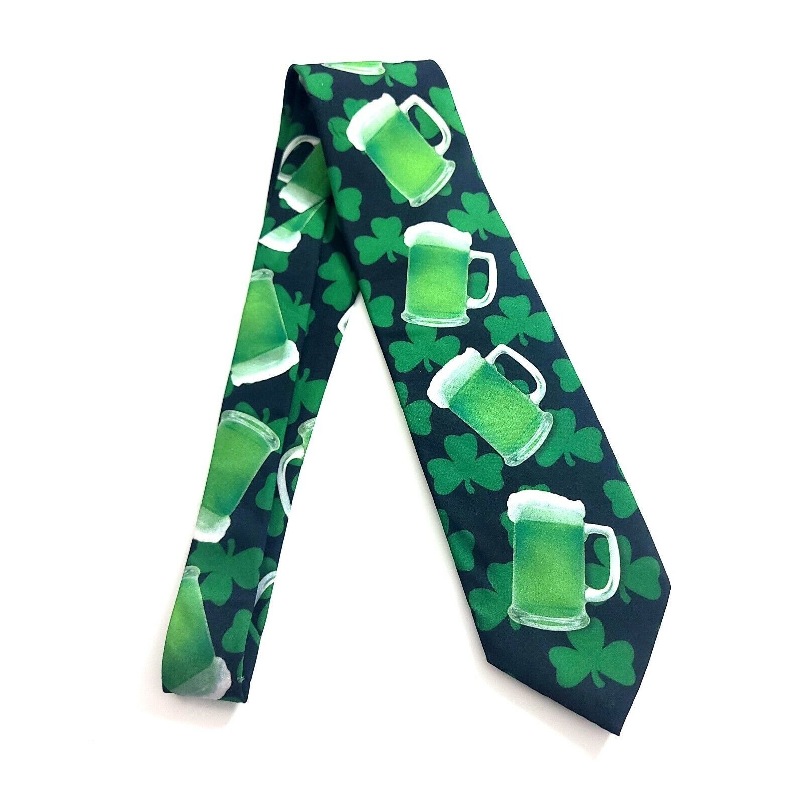 Ralph Marlin Ralph Marlin Polyester St. Patrick's Day Green Beer Print Sh Size ONE SIZE - 7 Thumbnail