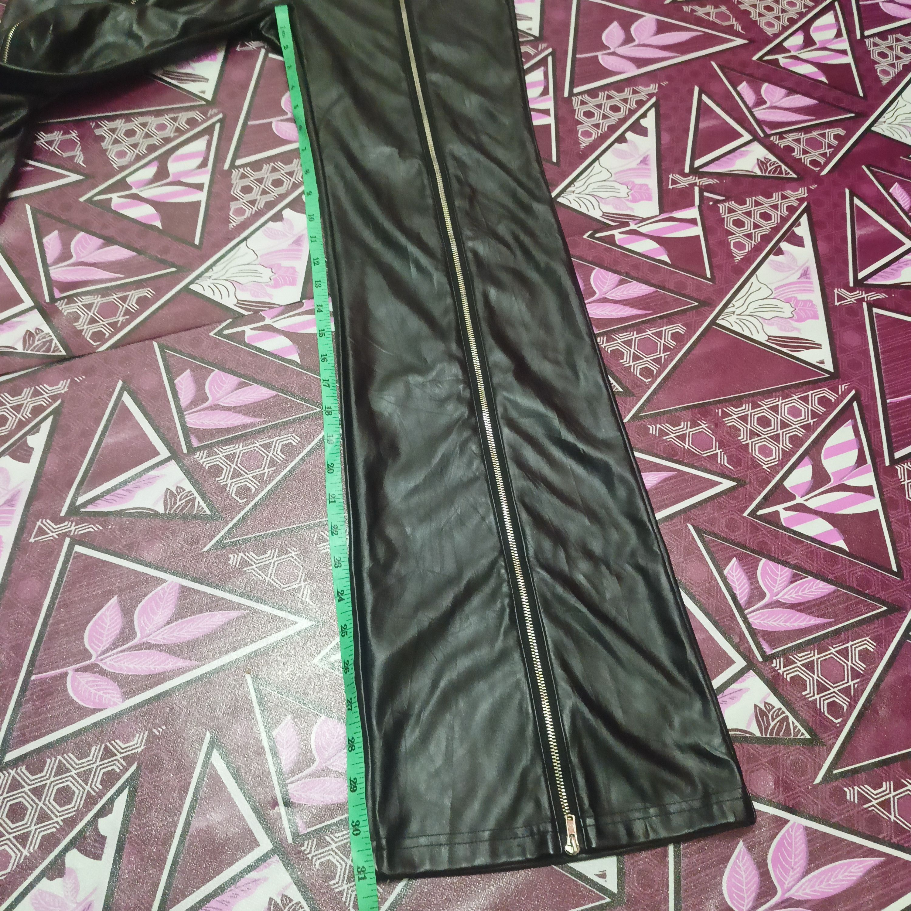 Japanese Brand × Shein Rare PVC Leather Pants Zipper Size US 28 / EU 44 - 16 Thumbnail
