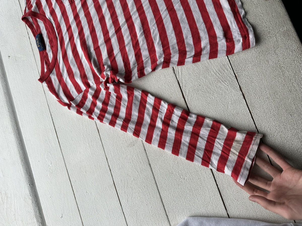 Denim & Supply Ralph Lauren × Vintage 🚨VNTG RALPH LAUREN MARINE STRIPED LONGSLEEVE TANK TOP Size M / US 6-8 / IT 42-44 - 2 Thumbnail