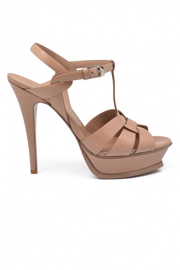 Saint Laurent Paris Tribute sandals Size US 9.5 / IT 39.5 - 1 Thumbnail