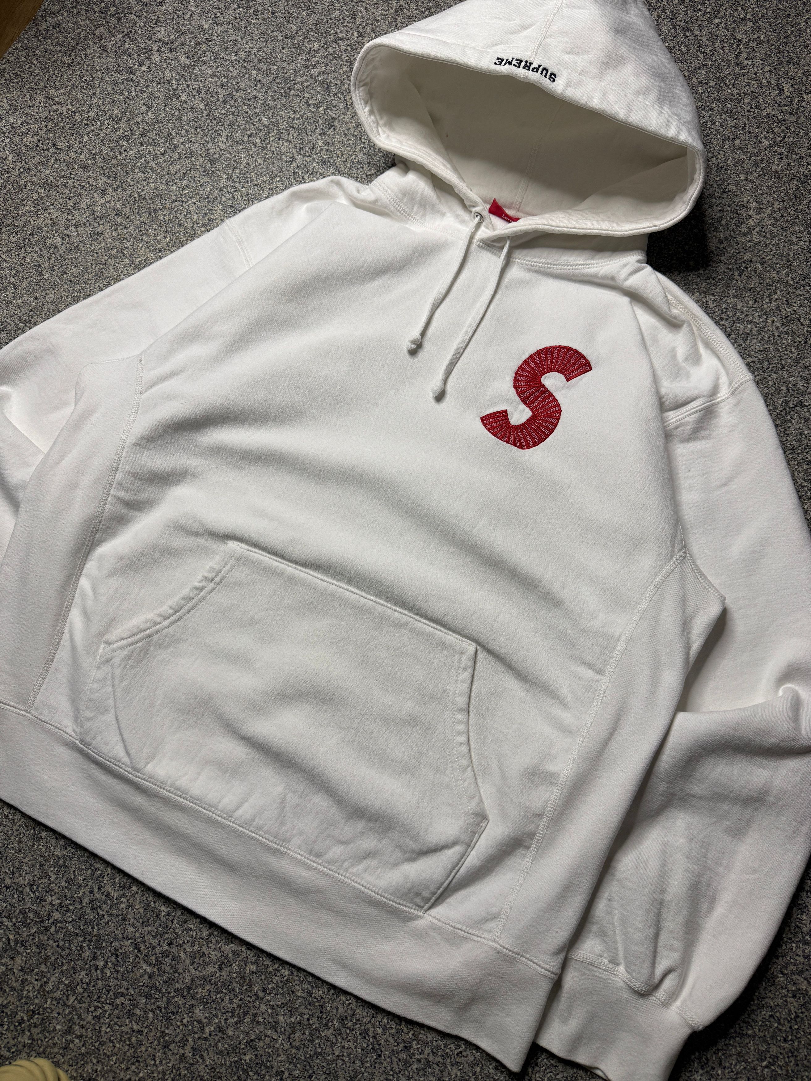 Supreme Supreme S Logo Hooded Sweatshirt (FW20) Size US L / EU 52-54 / 3 - 3 Thumbnail