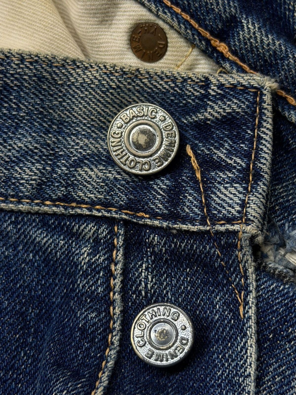 Denime Vintage 90s Denime Lot 013 Orizzonti Japan Selvedge | W29 Size US 29 - 13 Thumbnail
