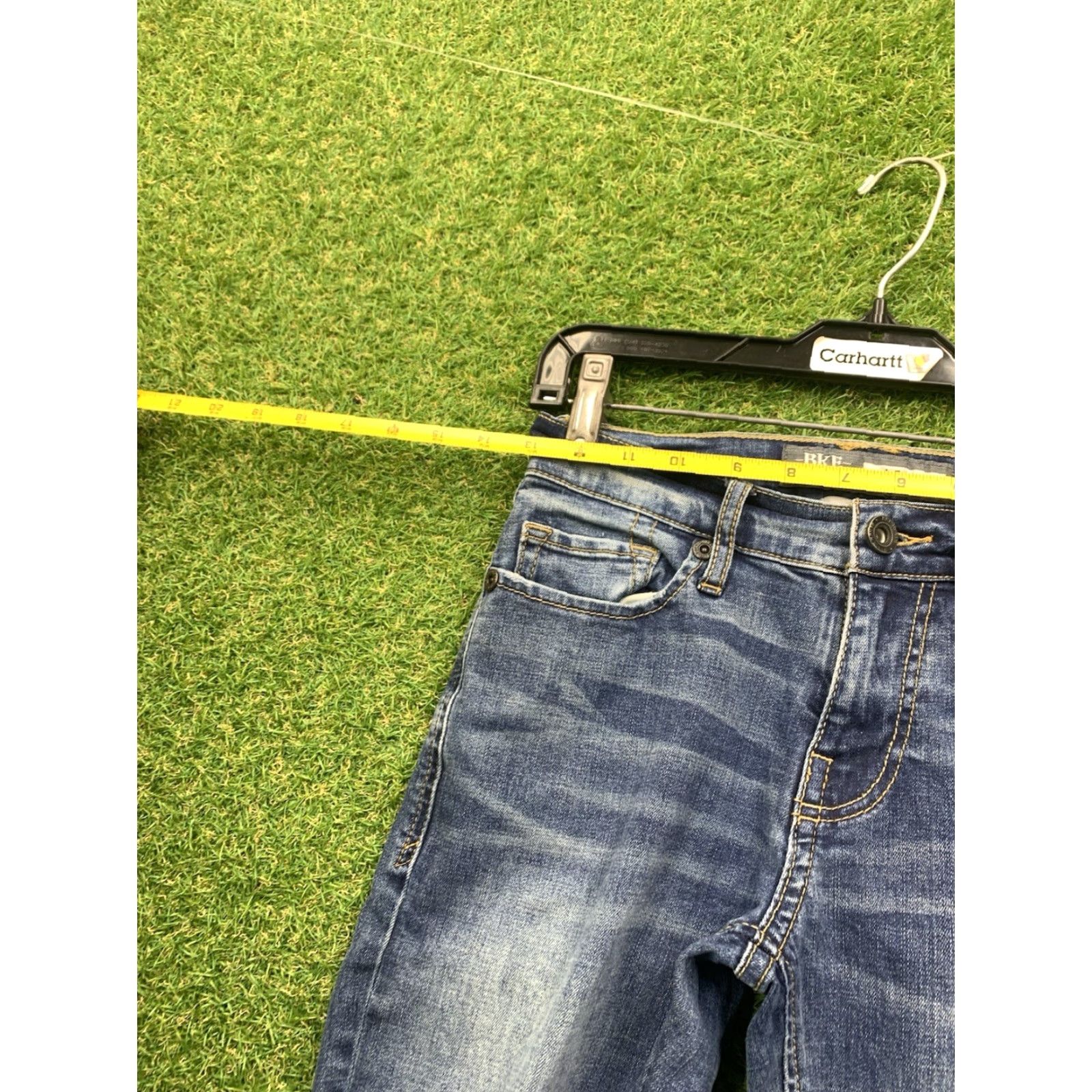 Vintage BKE Buckle Jeans Mens 27 Regular Straight Leg Medium Wash Blue Grunge Rock Size US 27 - 5 Thumbnail