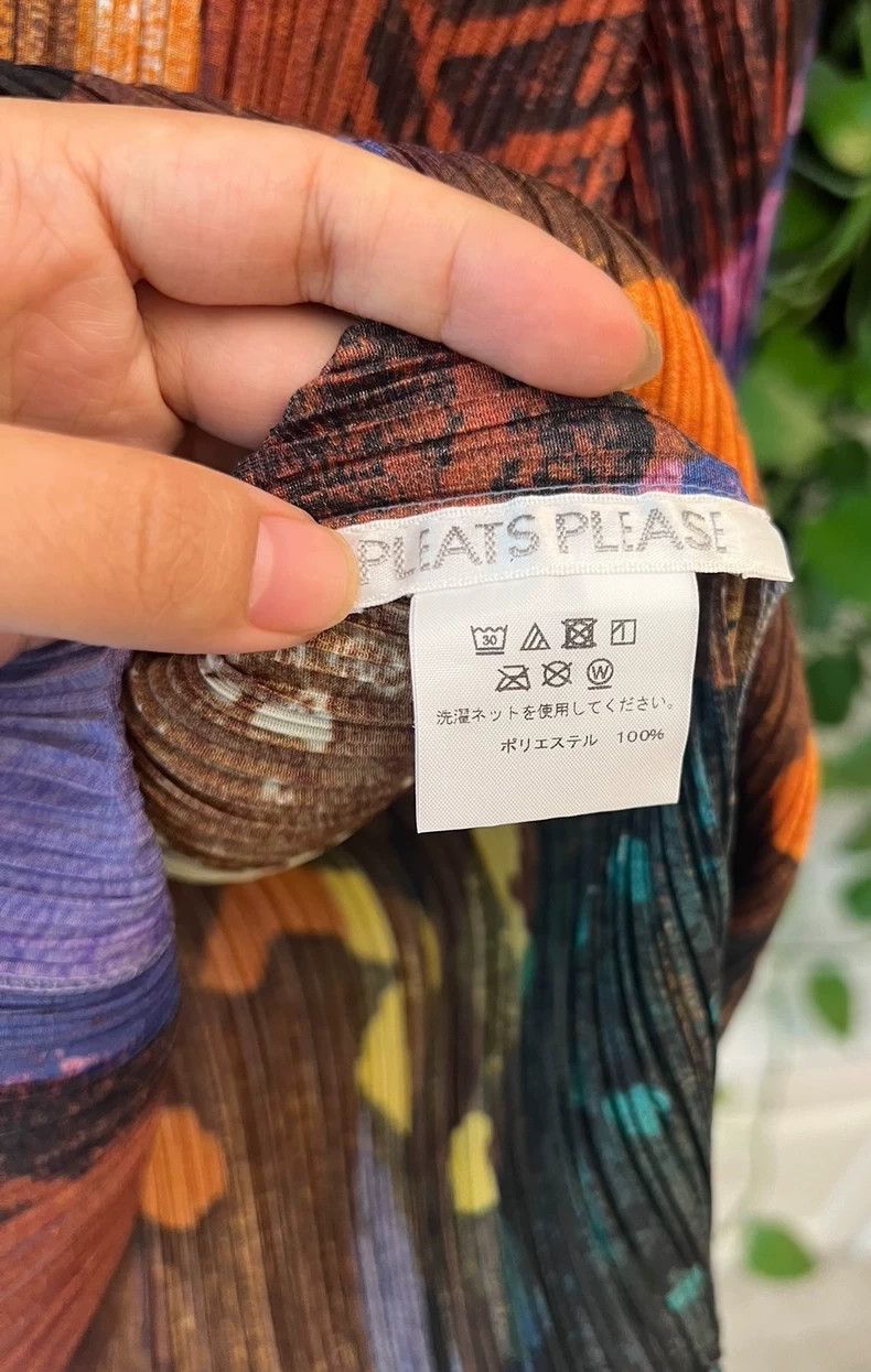 Issey Miyake Issey Miyake size:3 Colorful spice totem short-sleeved top Size XS / US 0-2 / IT 36-38 - 5 Thumbnail