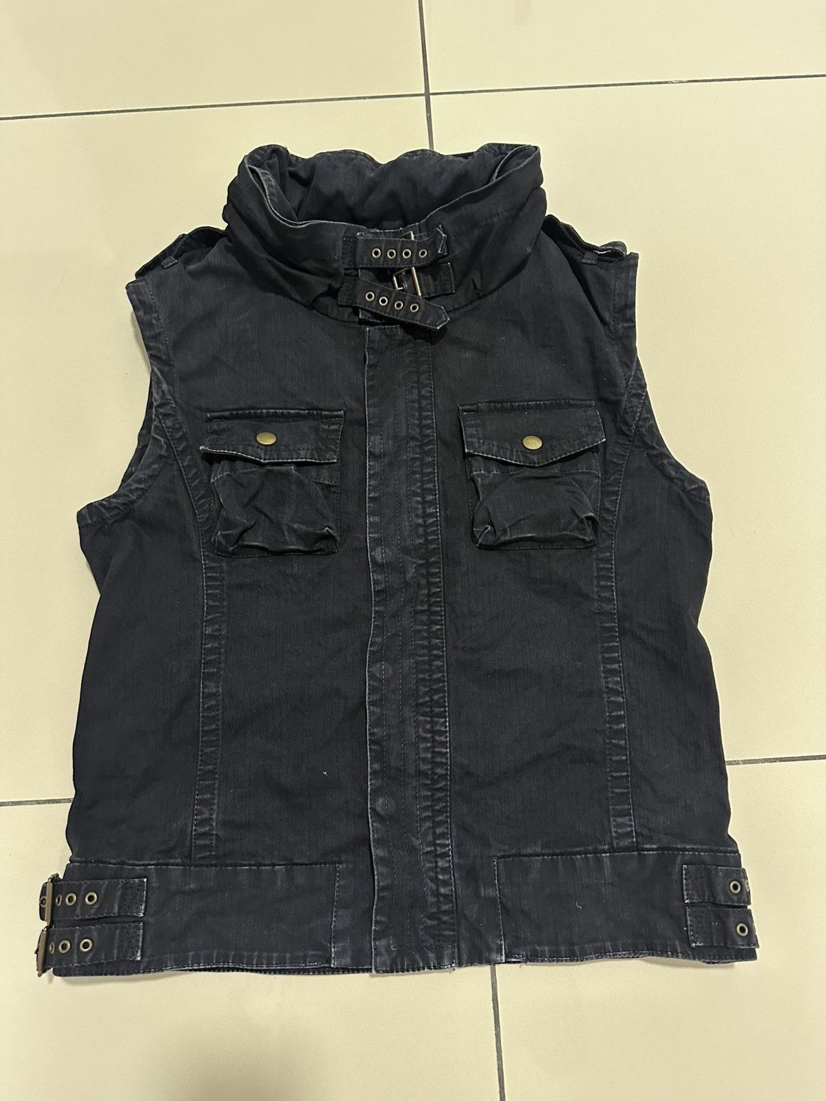 PPFM PPFM Sleeveless Jacket Design Punk stlye Vest bondage Size US M / EU 48-50 / 2 - 4 Thumbnail