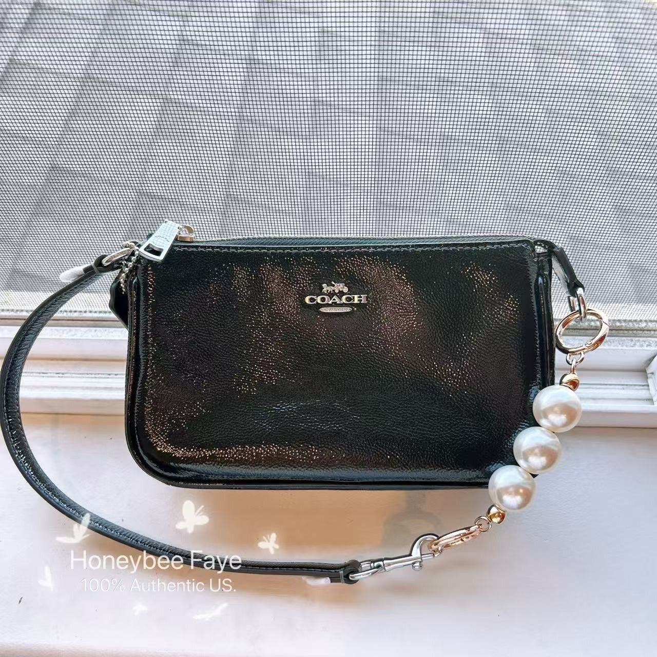 Coach Nolita 19 CW408 plus extended Pearl chain Size ONE SIZE - 1 Thumbnail