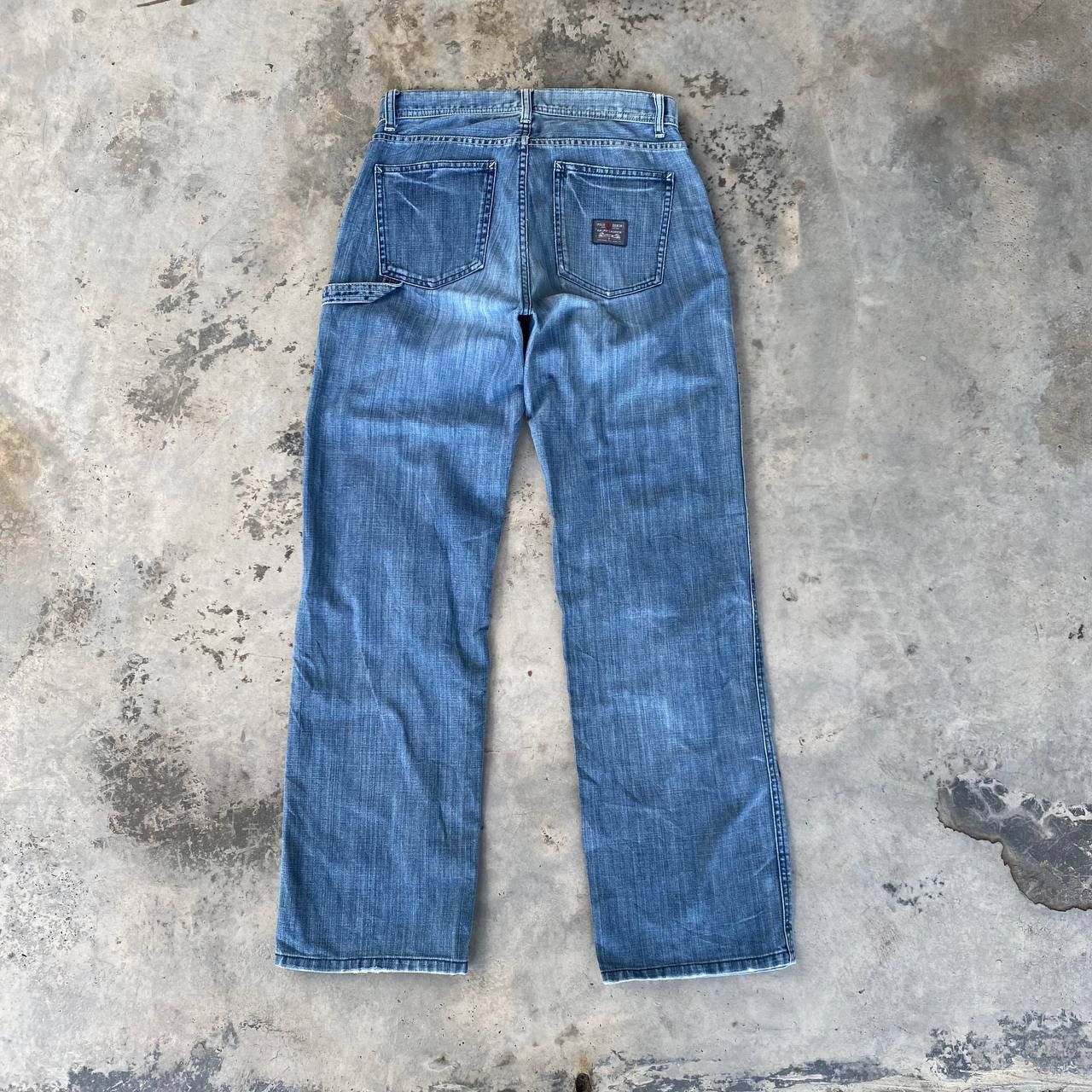 Polo Ralph Lauren × RRL Ralph Lauren VINTAGE POLO RALPH LAUREN DOUBLE KNEE CARPENTER DISTRESSED Size US 28 / EU 44 - 2 Thumbnail