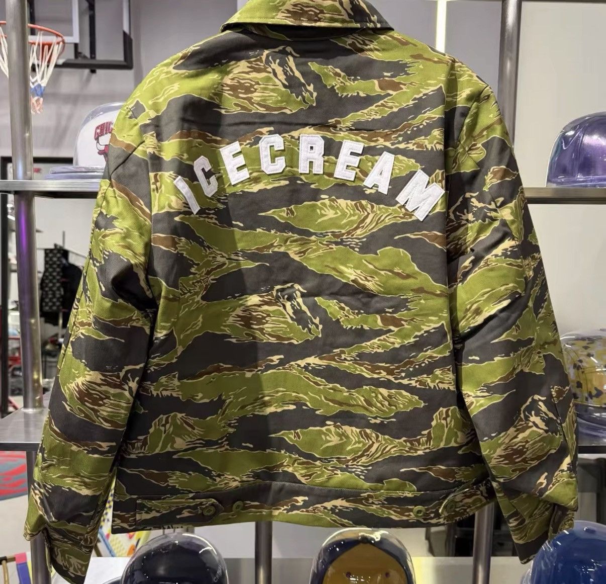 Billionaire Boys Club Billionaire Boys Club ICE CREAM Tiger Stripe Camo Jacket J32 Size US L / EU 52-54 / 3 - 2 Thumbnail