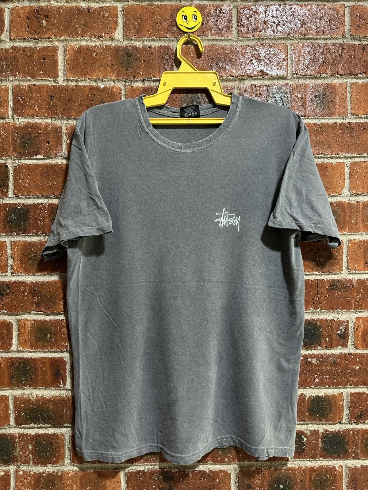 Stussy Thrashed Vintage Stussy Signature Faded Grunge Tee Size US L / EU 52-54 / 3 - 2 Thumbnail