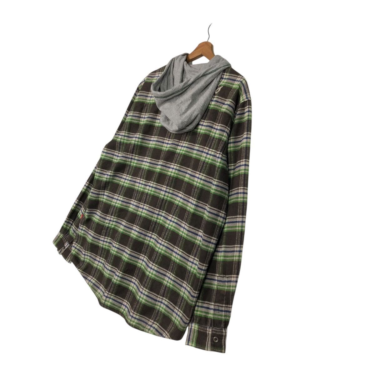 Hysteric Glamour 🔥VINTAGE BIKER JACKET HOODIE TARTAN DESIGN DRUG STORE’S Size US M / EU 48-50 / 2 - 12 Thumbnail