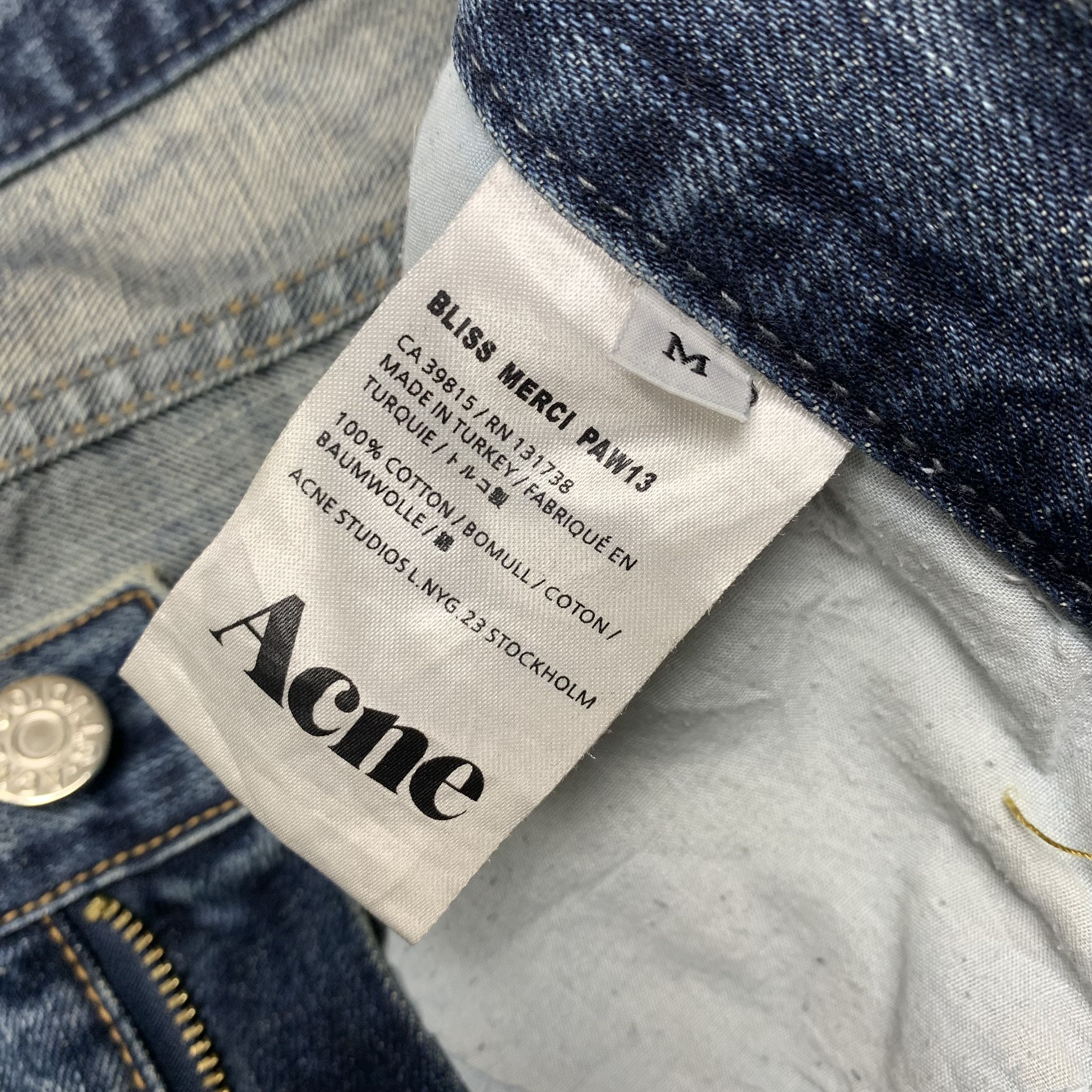 Acne Studios Acne Studios Distressed Denim Size US 30 / EU 46 - 7 Thumbnail