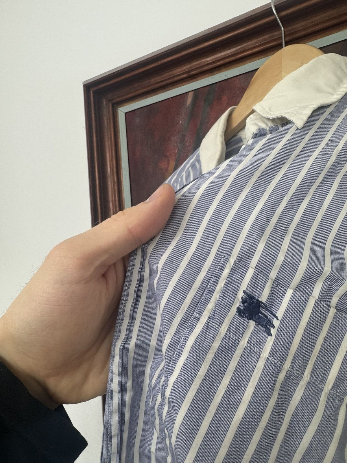 Burberry BURBERRY button up casual shirt stripes luxury designer rare Size US L / EU 52-54 / 3 - 4 Thumbnail