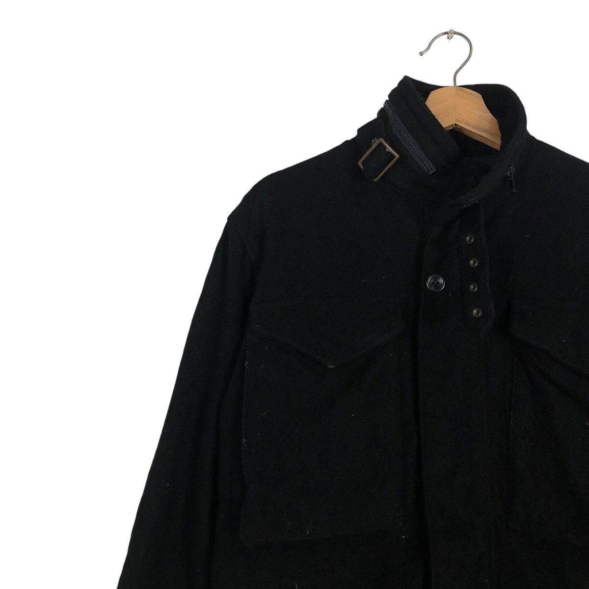 Japanese Brand 📌Rich Black Zipper Biker Jacket Bondage Paranoid Japan Size US S / EU 44-46 / 1 - 8 Thumbnail